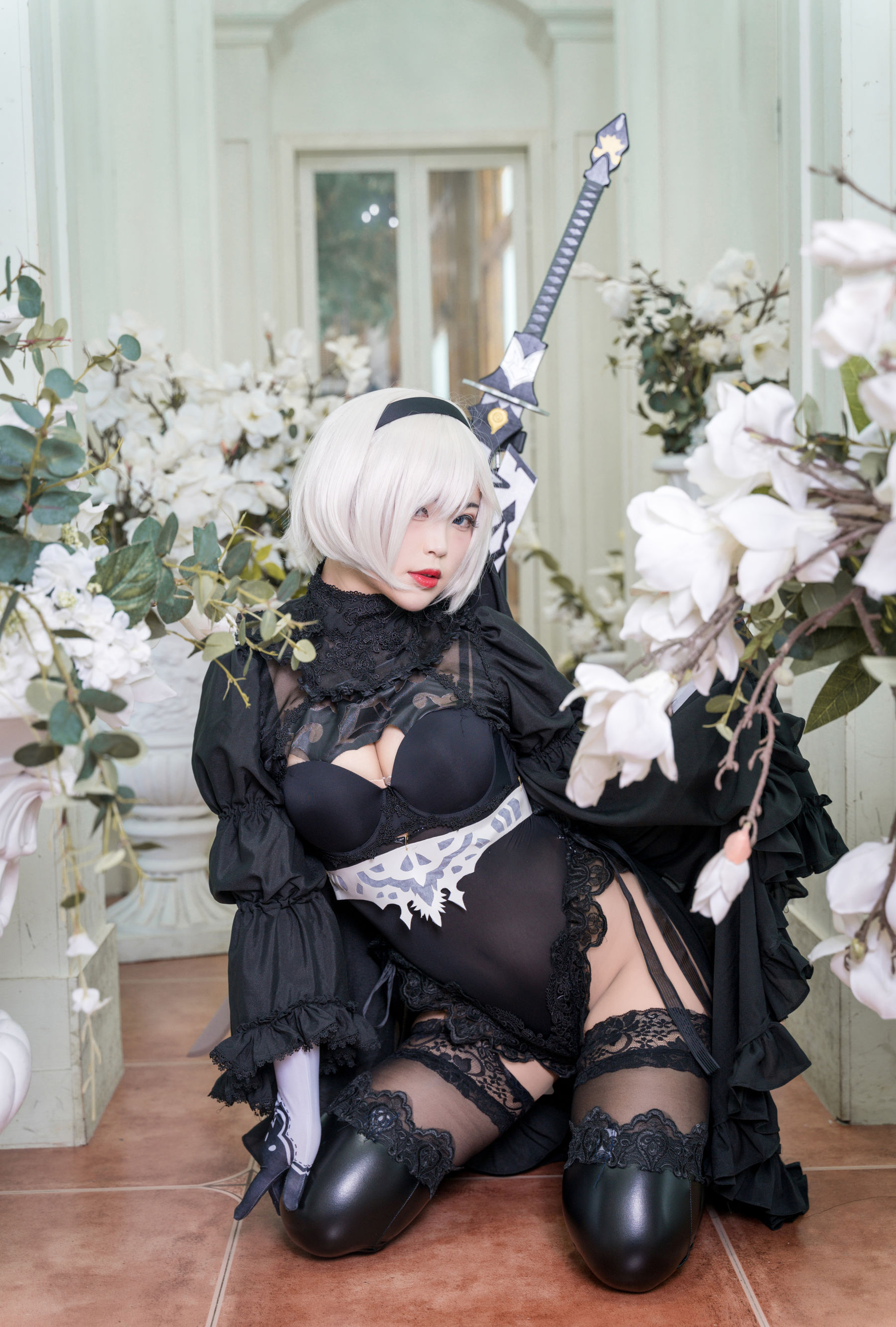 萌系小姐姐-白烨- 2b全套 Cosplay-第2张