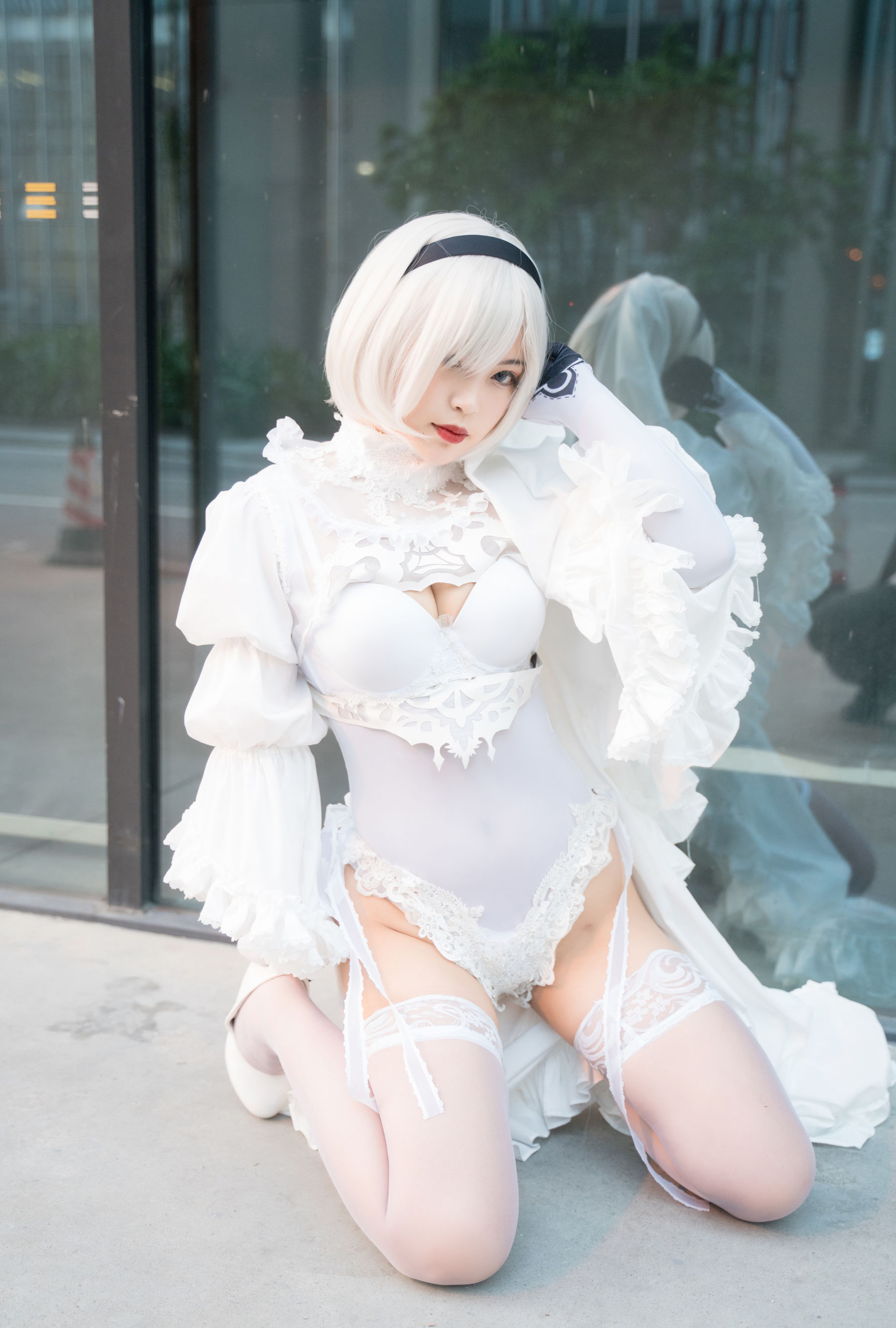 萌系小姐姐-白烨- 2b全套 Cosplay-第5张