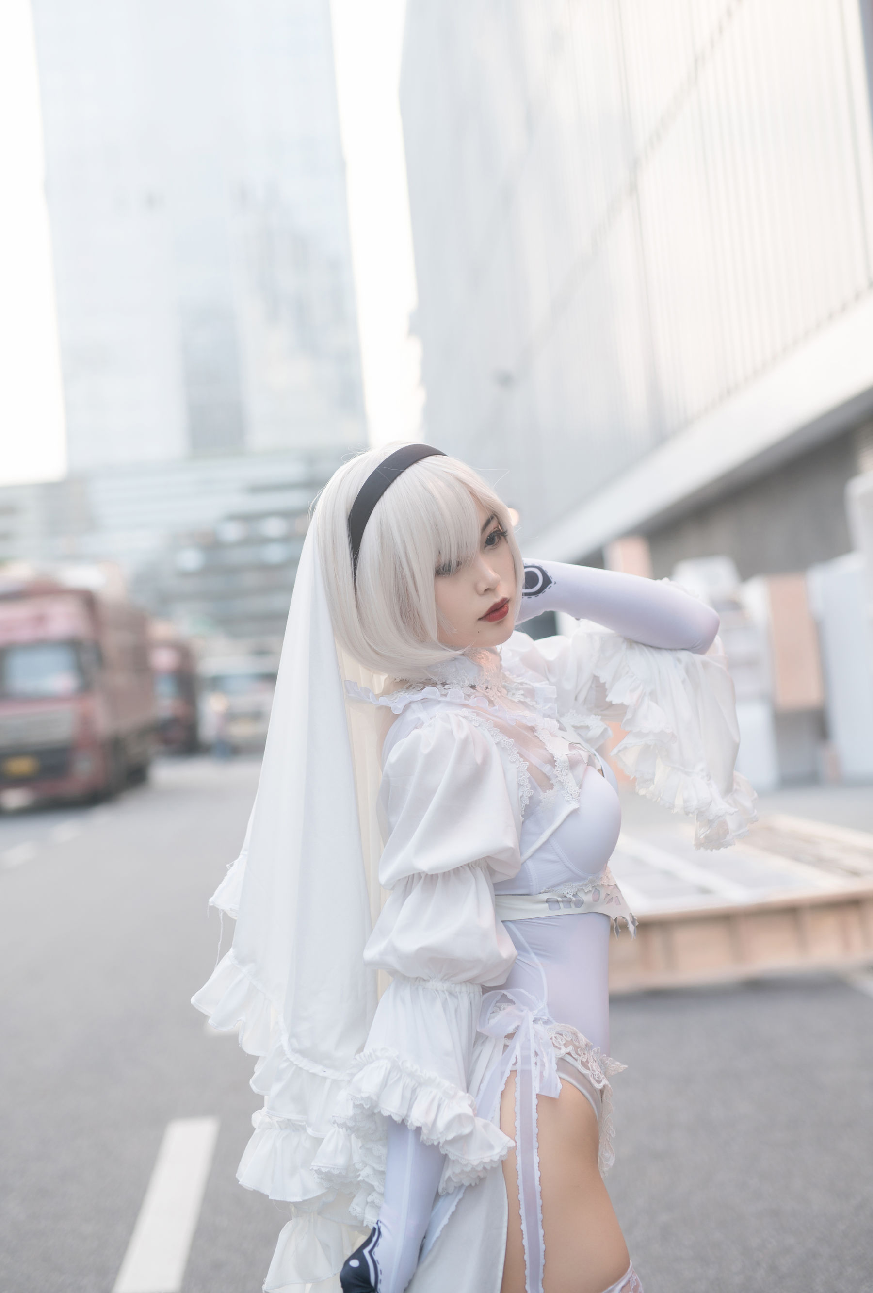 萌系小姐姐-白烨- 2b全套 Cosplay-第24张