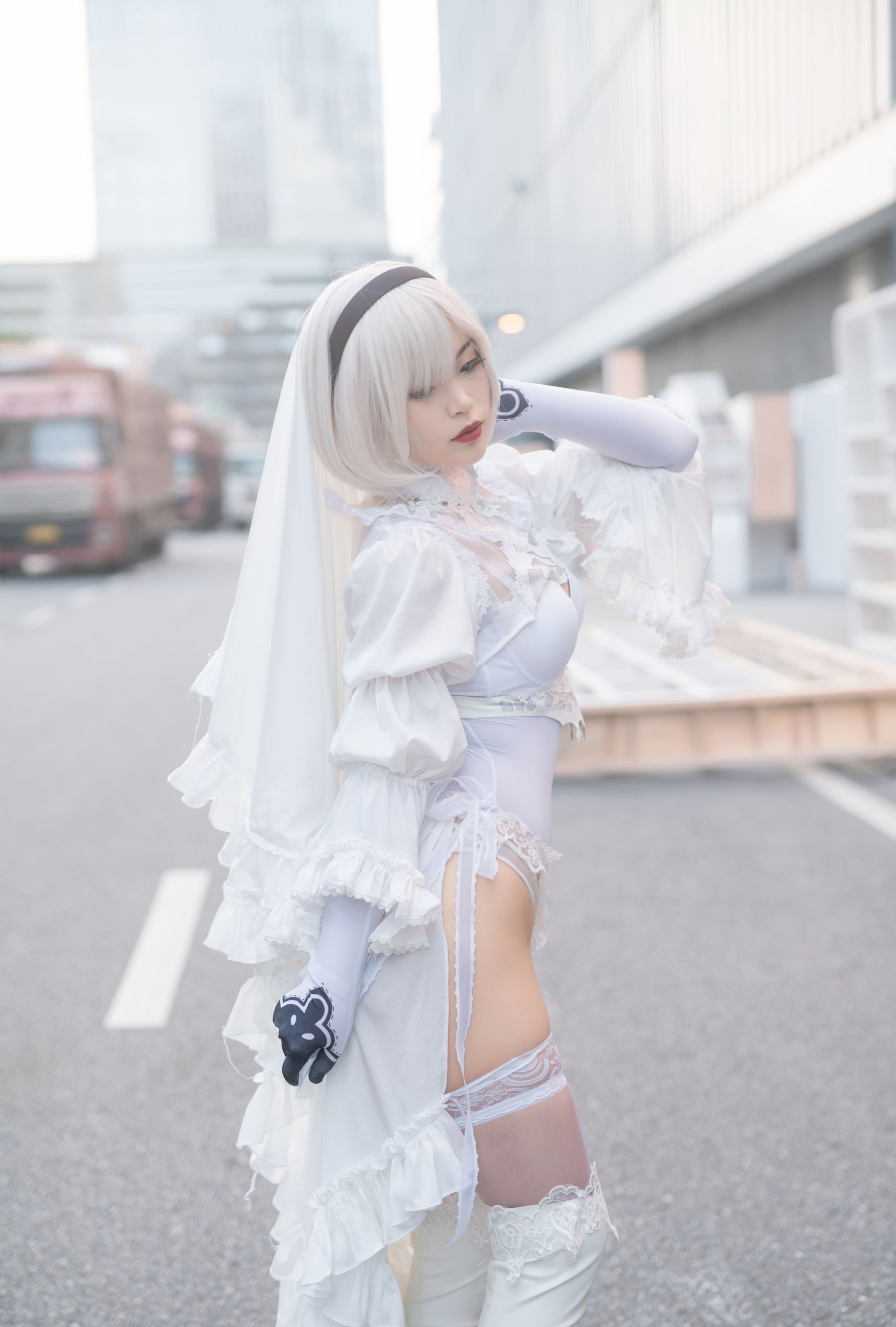 萌系小姐姐-白烨- 2b全套 Cosplay-第25张