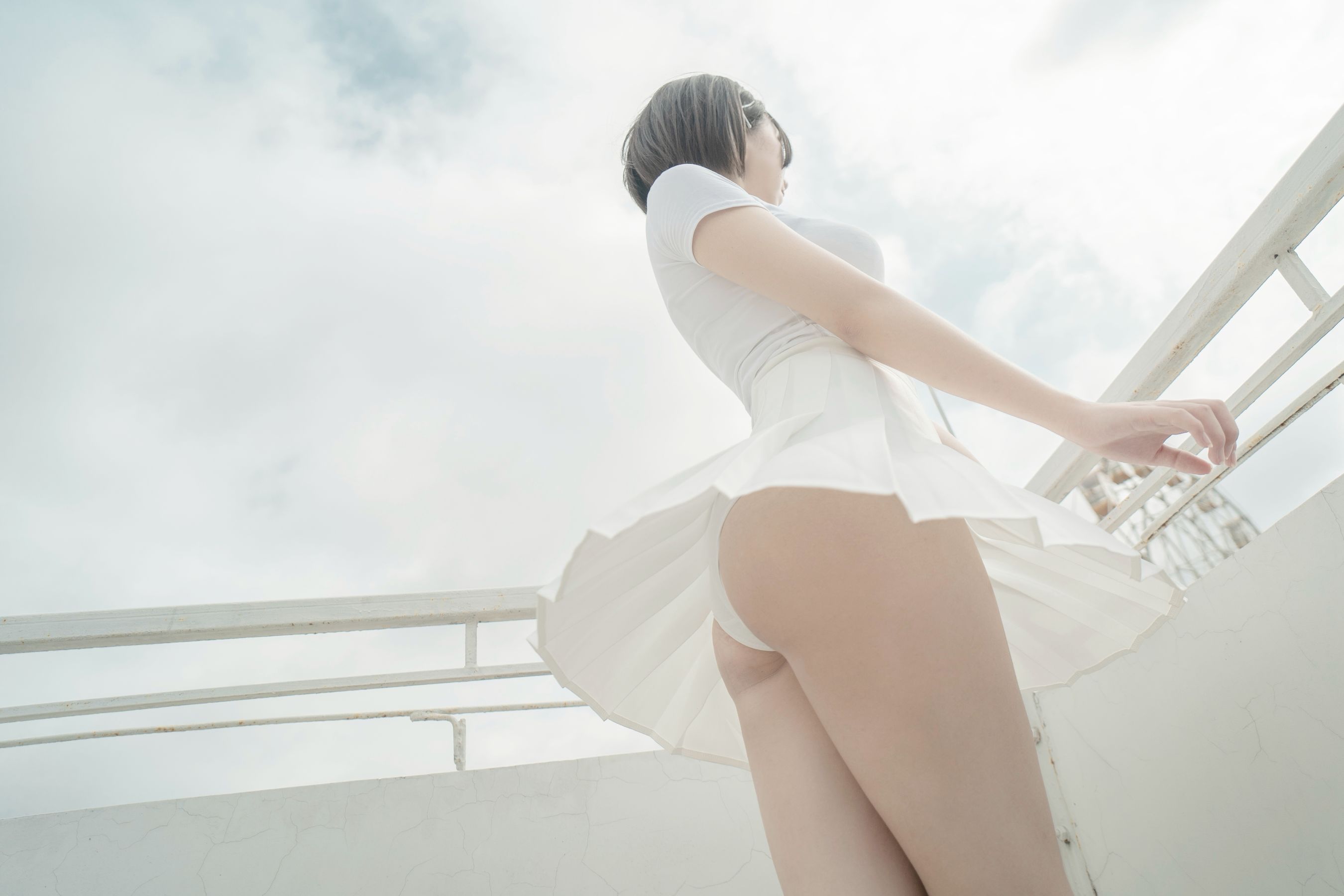 鬼马少女阿薰kaOri – 天台 Cosplay-第26张