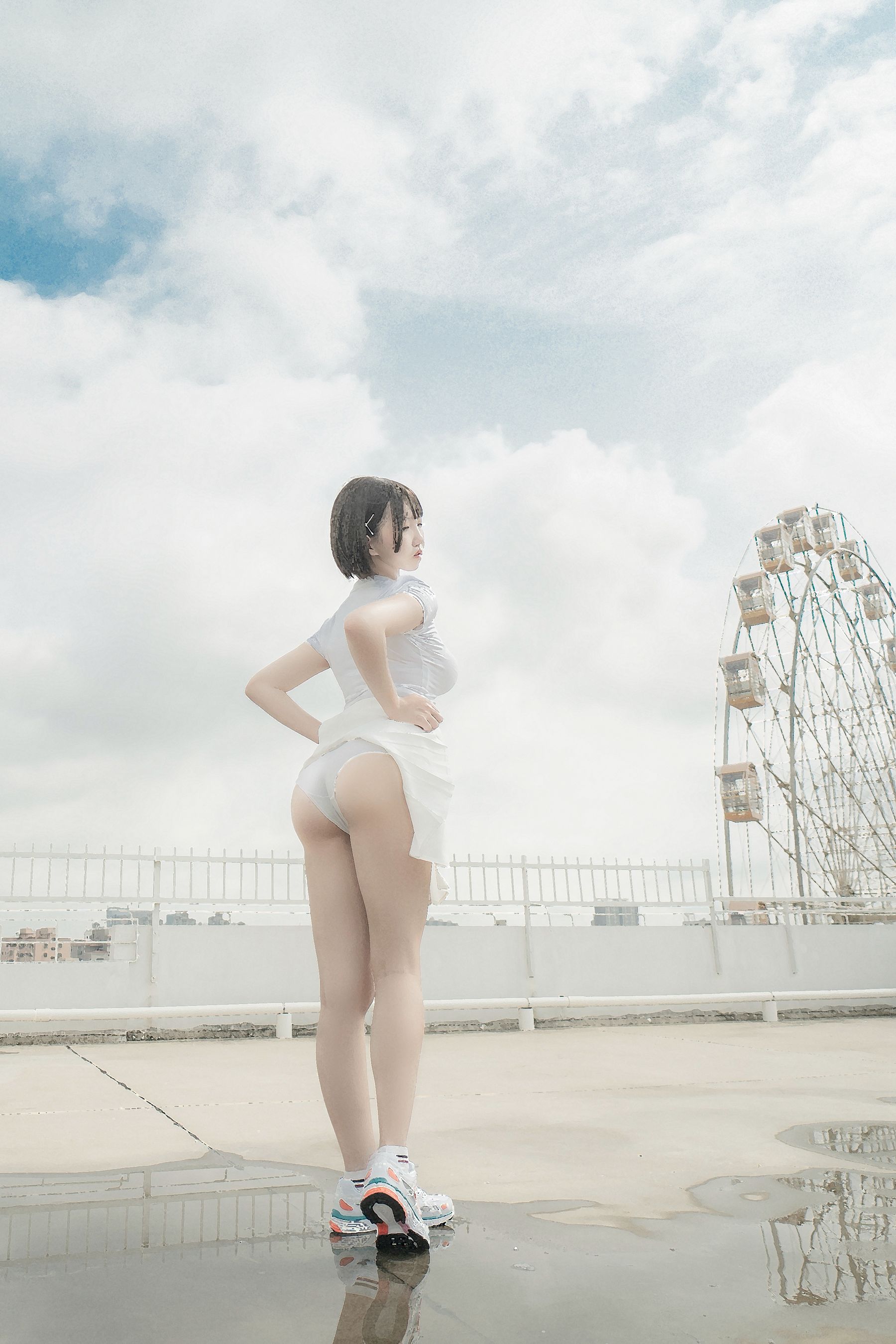鬼马少女阿薰kaOri – 天台 Cosplay-第31张