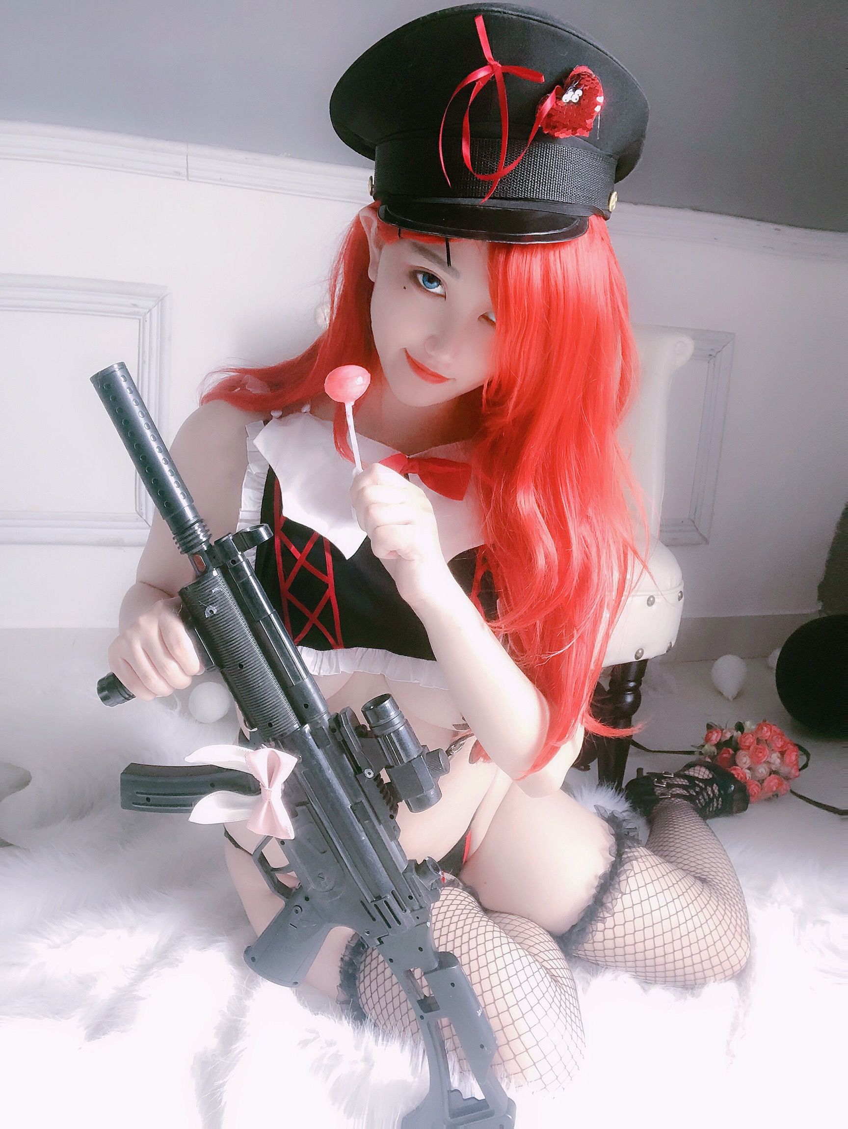 动漫博主橙橙yo – 红发 Cosplay-第22张