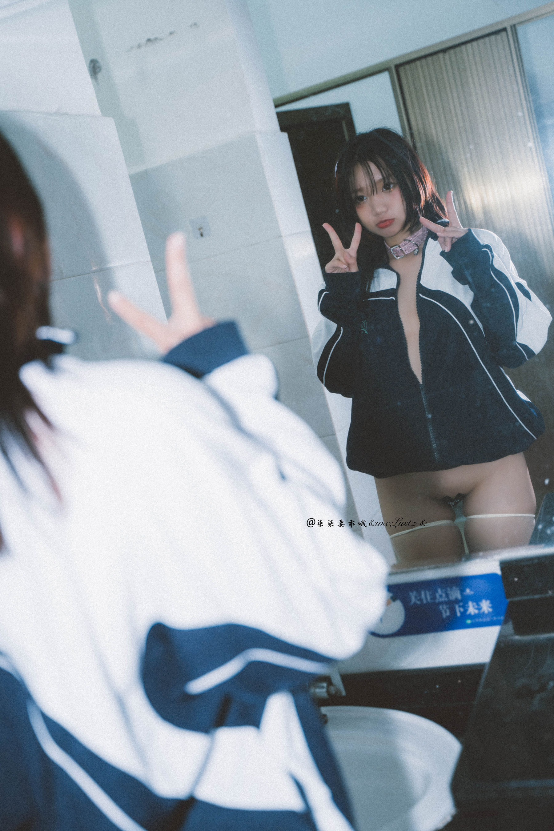 动漫博主柒柒要乖哦 – 校服 Cosplay-第17张