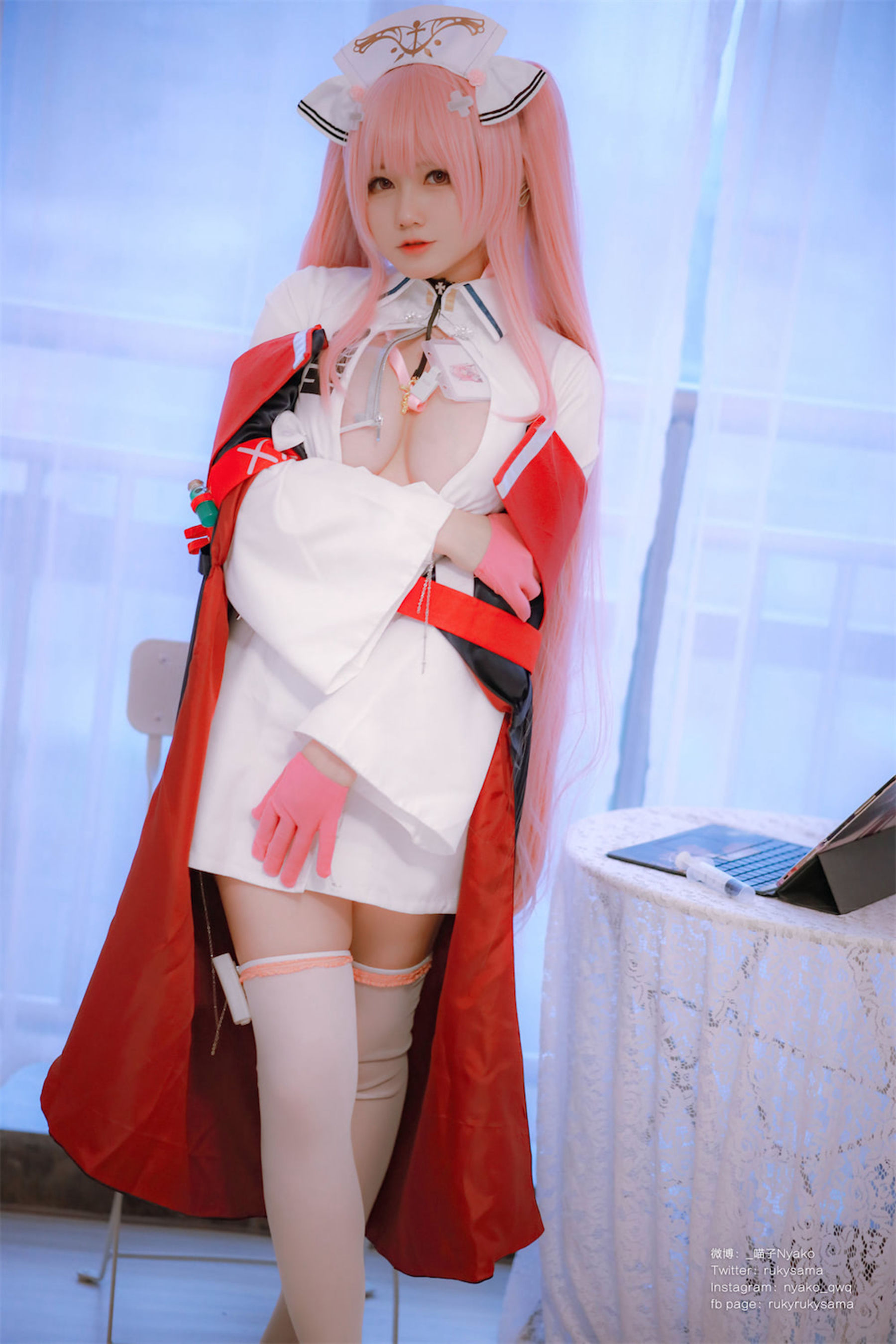 萌妹子Nyako喵子 – 英仙座护士 Cosplay-第33张