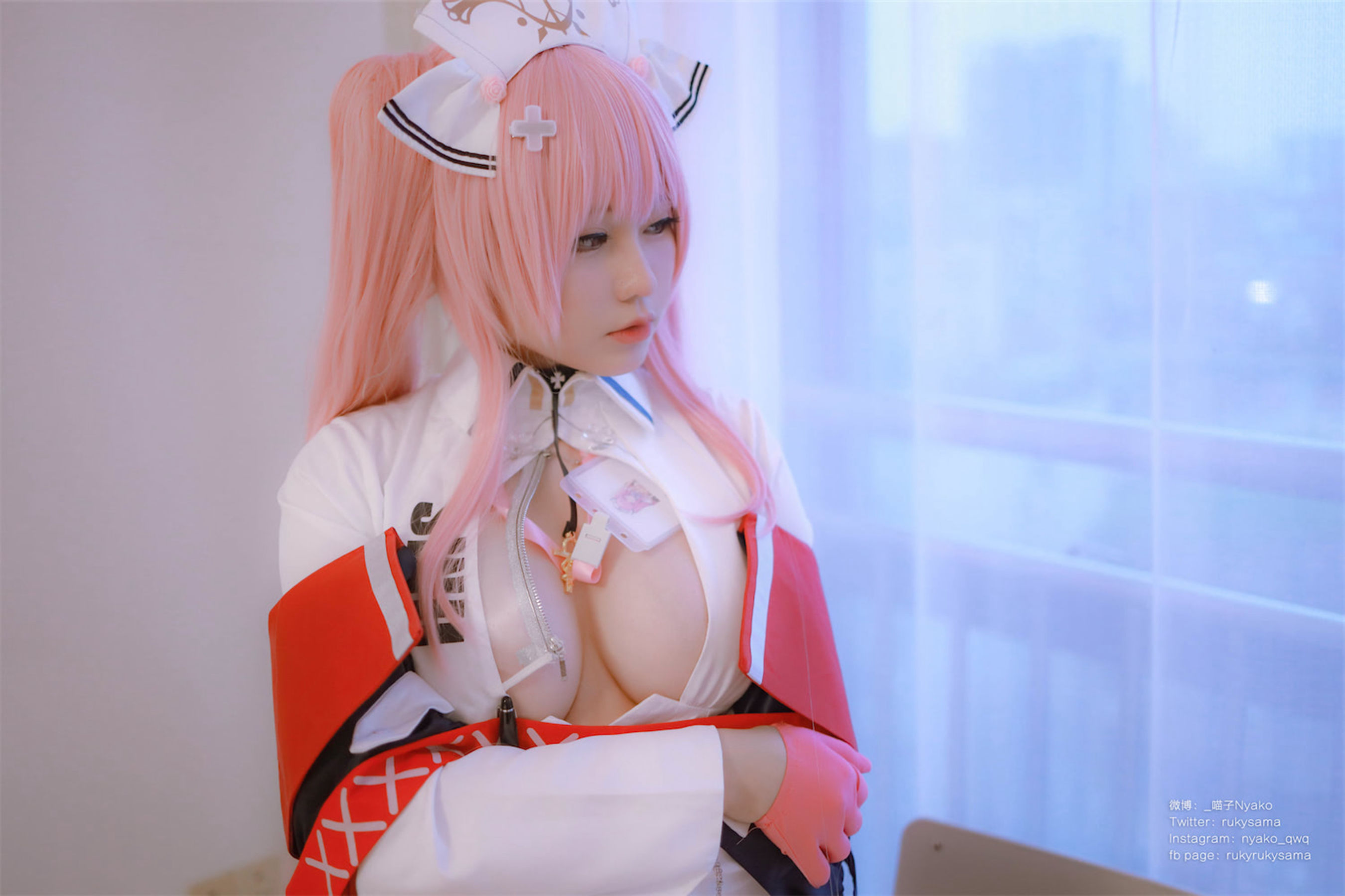 萌妹子Nyako喵子 – 英仙座护士 Cosplay-第31张