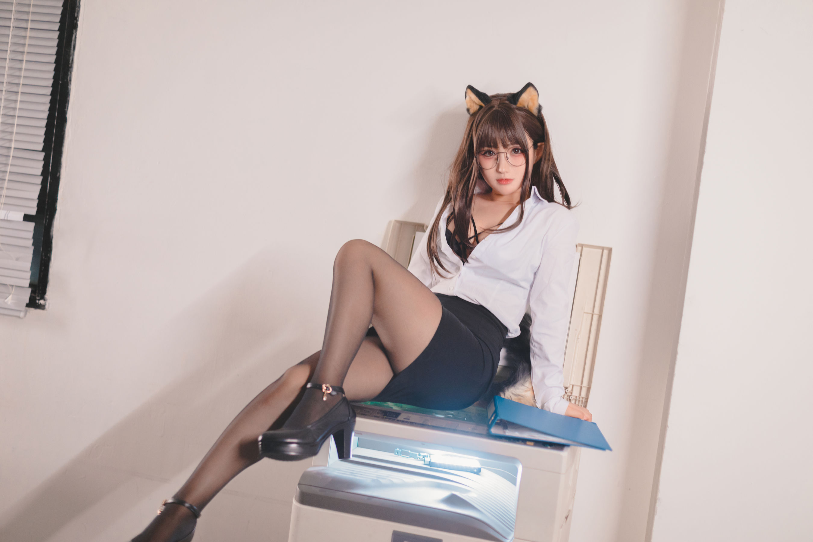 桜井宁宁 – 柴犬OL Cosplay-第23张