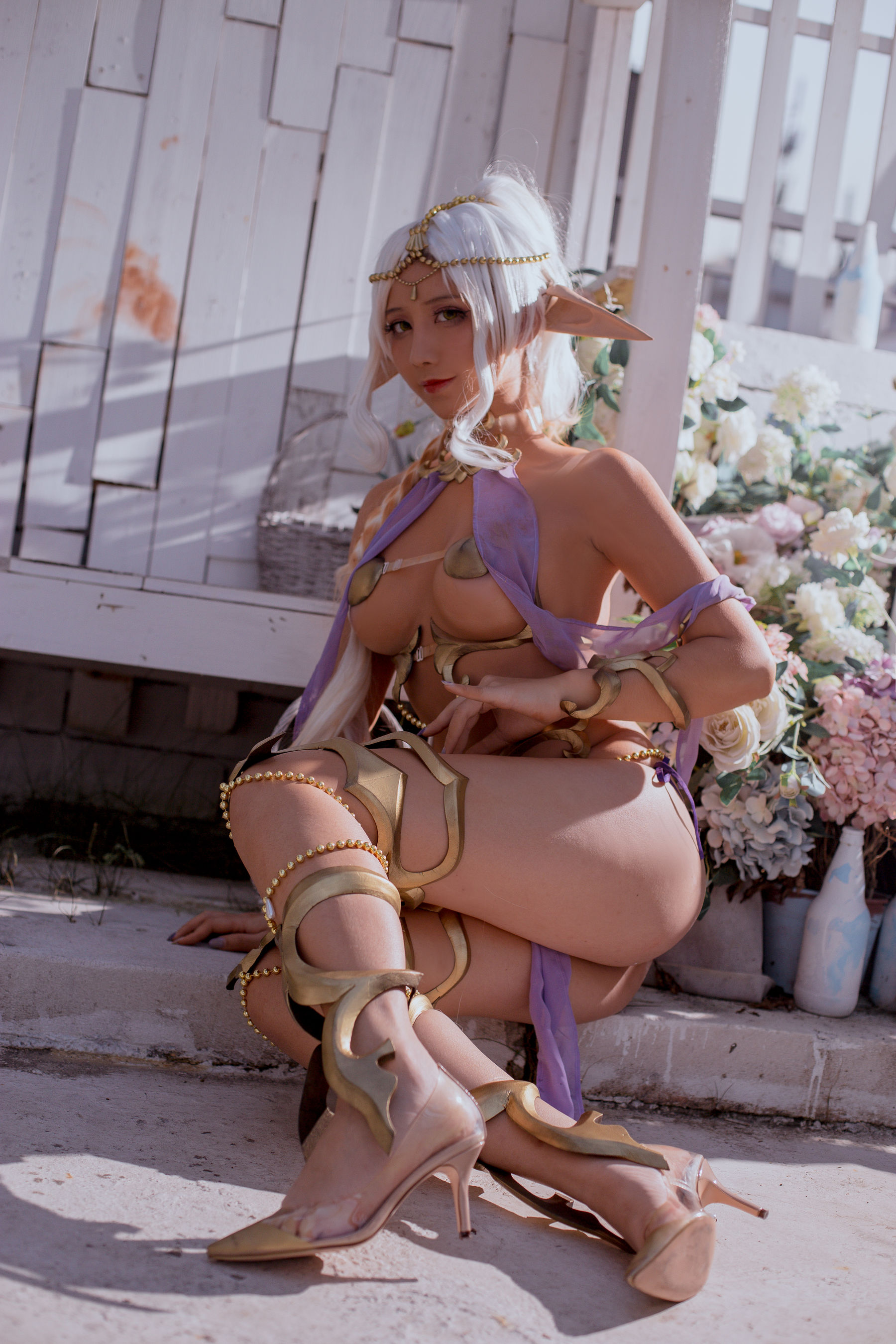 动漫博主九曲Jean – 精灵村 Cosplay-第26张