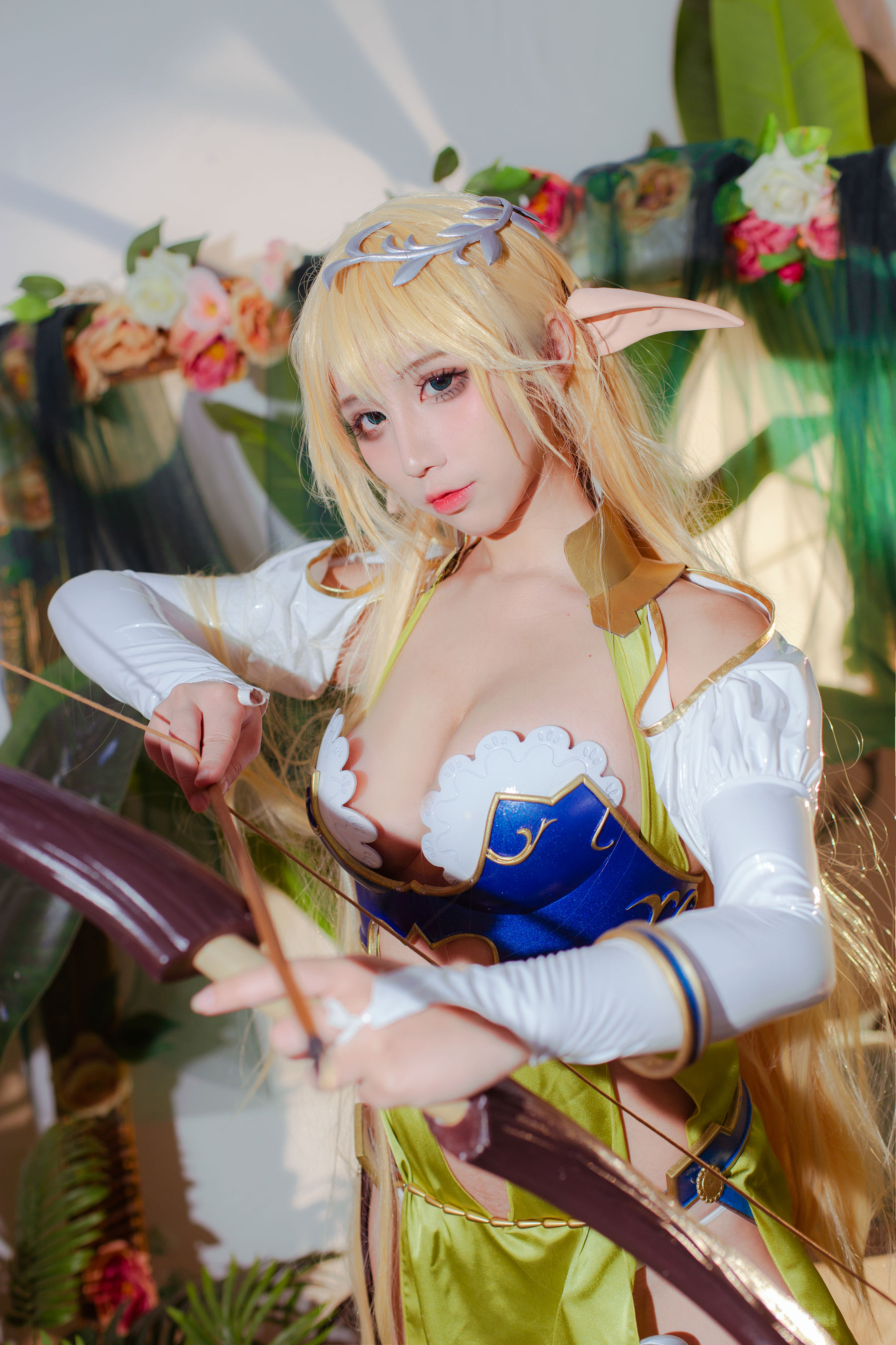 动漫博主九曲Jean – 精灵村 Cosplay-第28张