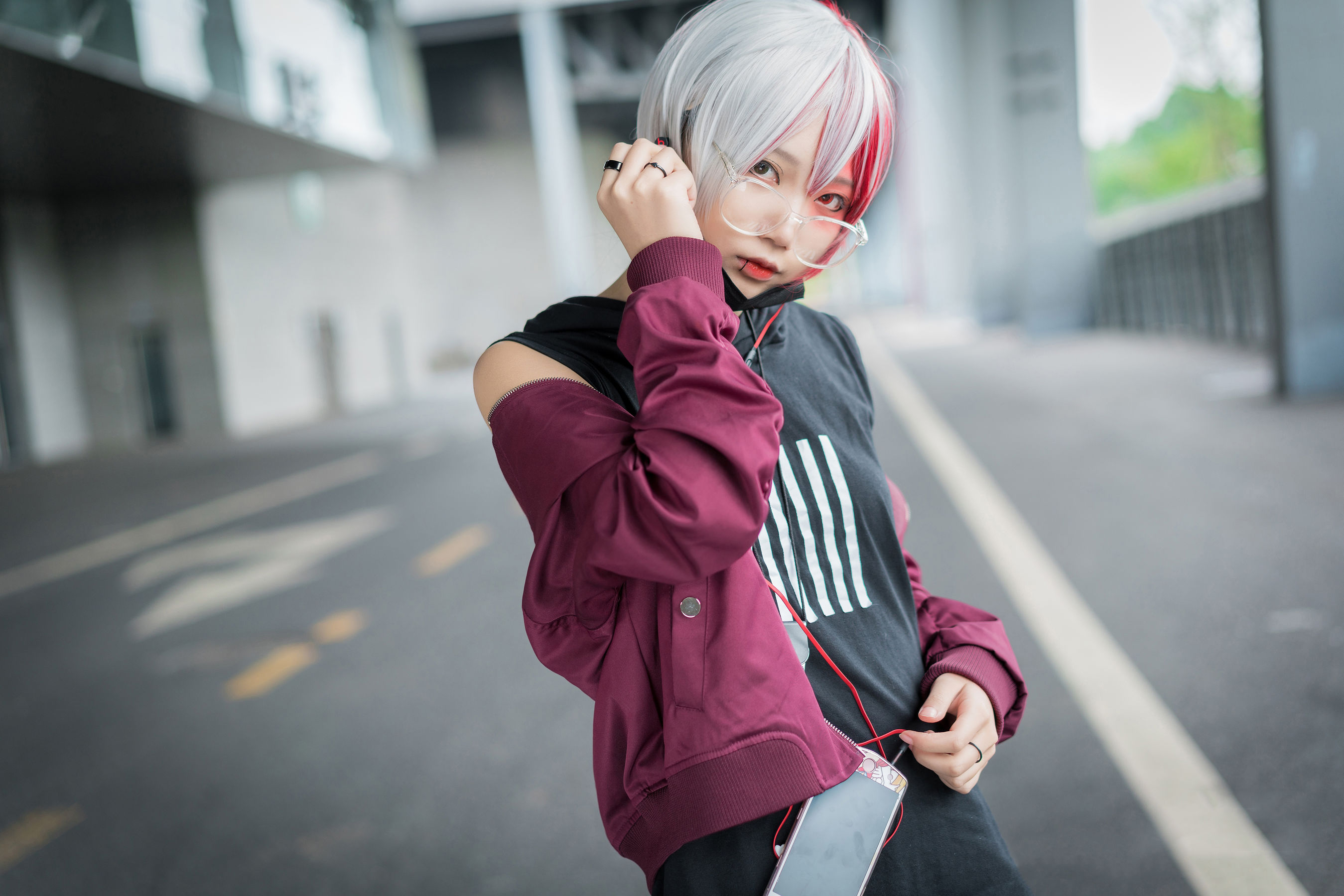 清纯少女五更百鬼 – 场照 Cosplay-第1张