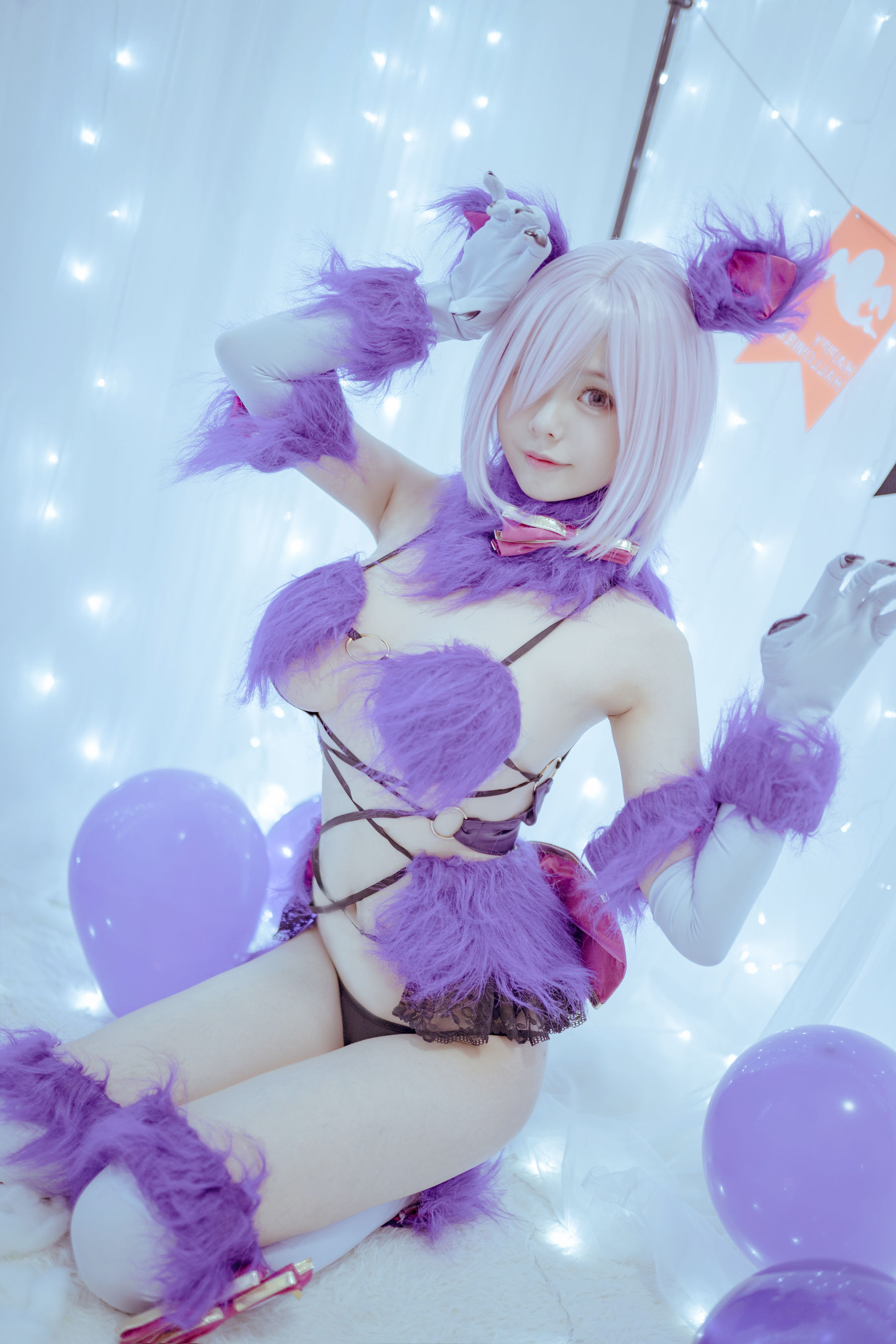 萌系小野妹子w 玛修 Cosplay-第35张