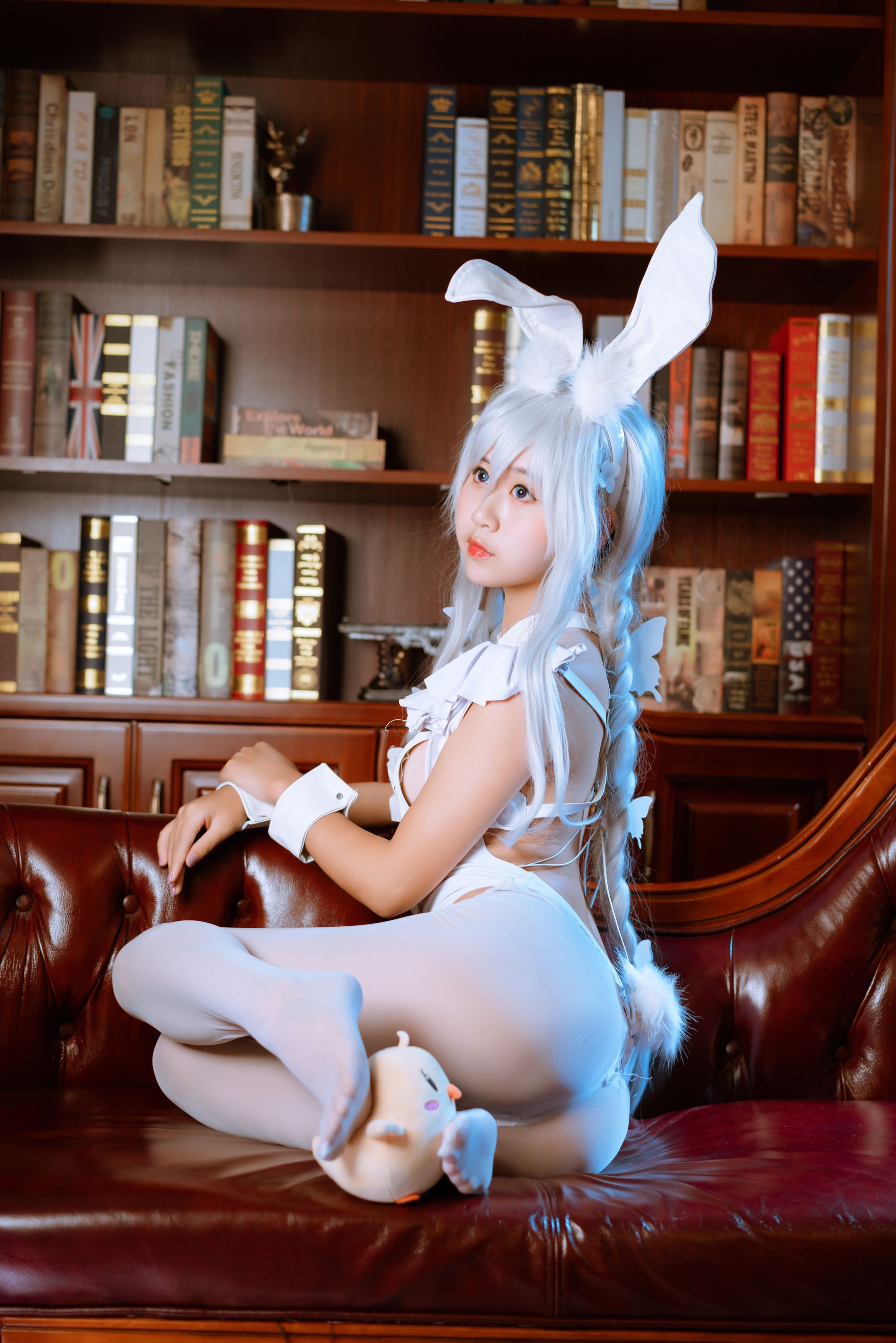 阳光美少女萌芽儿o0 – 恶毒白兔 Cosplay-第18张