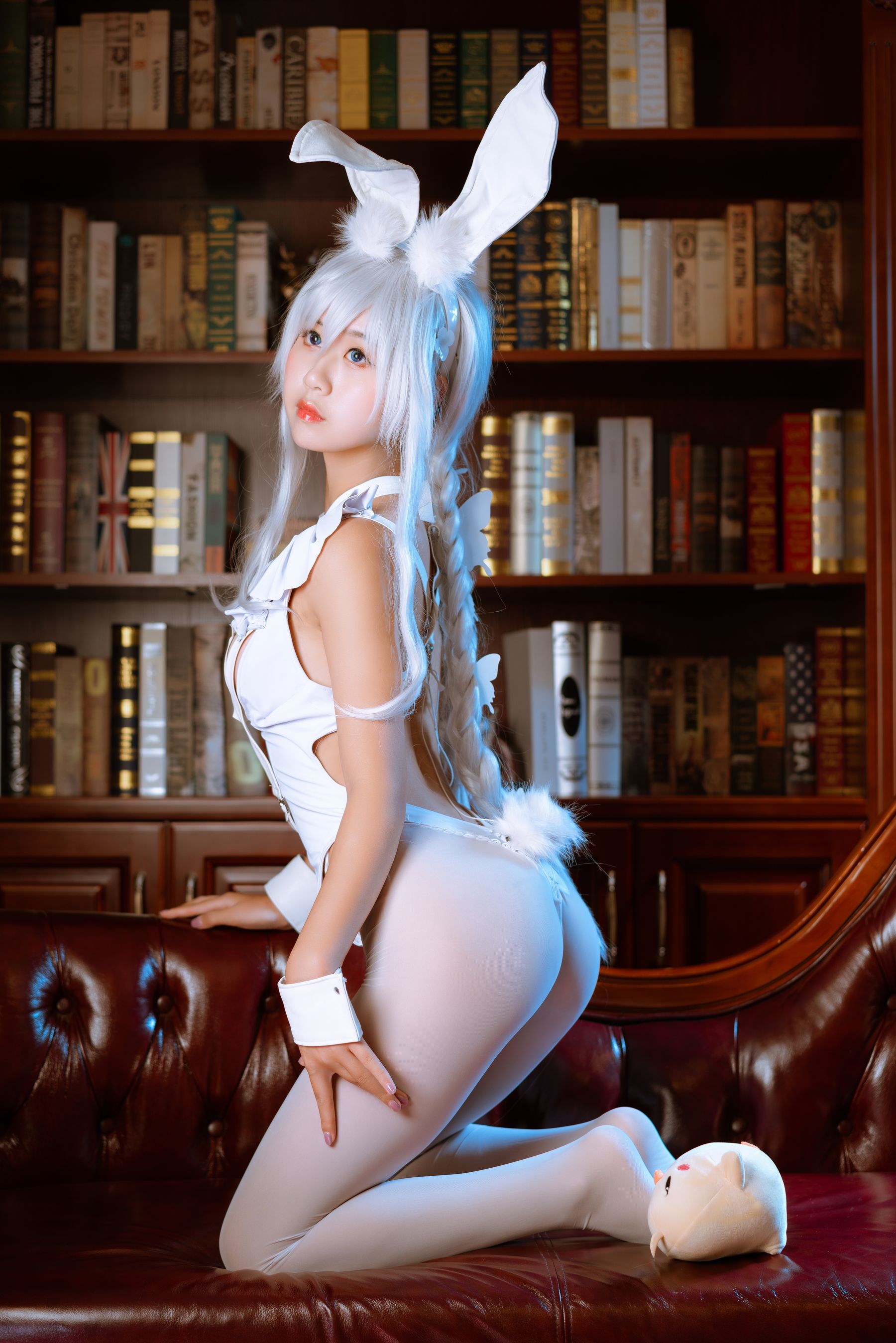 阳光美少女萌芽儿o0 – 恶毒白兔 Cosplay-第26张