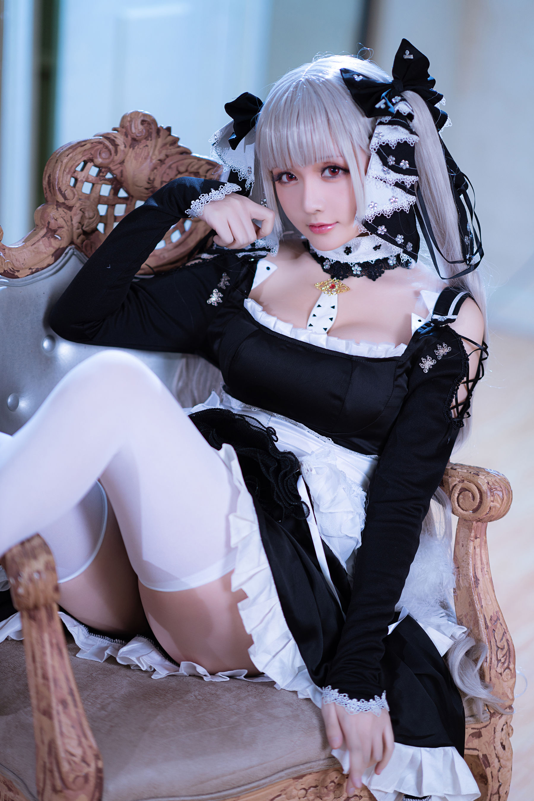 Coser小姐姐星之迟迟 – R-Maid《可畏》 Cosplay-第15张