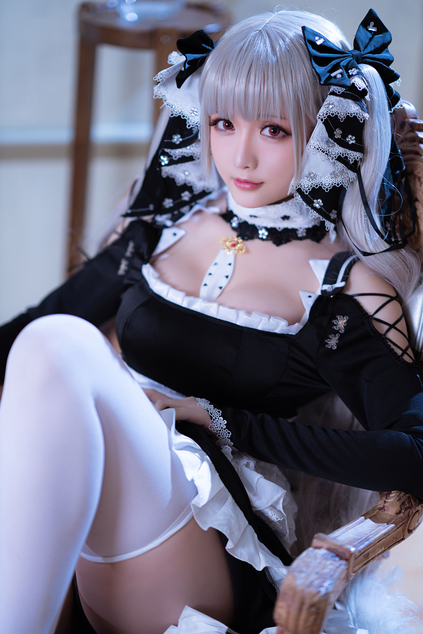 Coser小姐姐星之迟迟 – R-Maid《可畏》 Cosplay-第16张