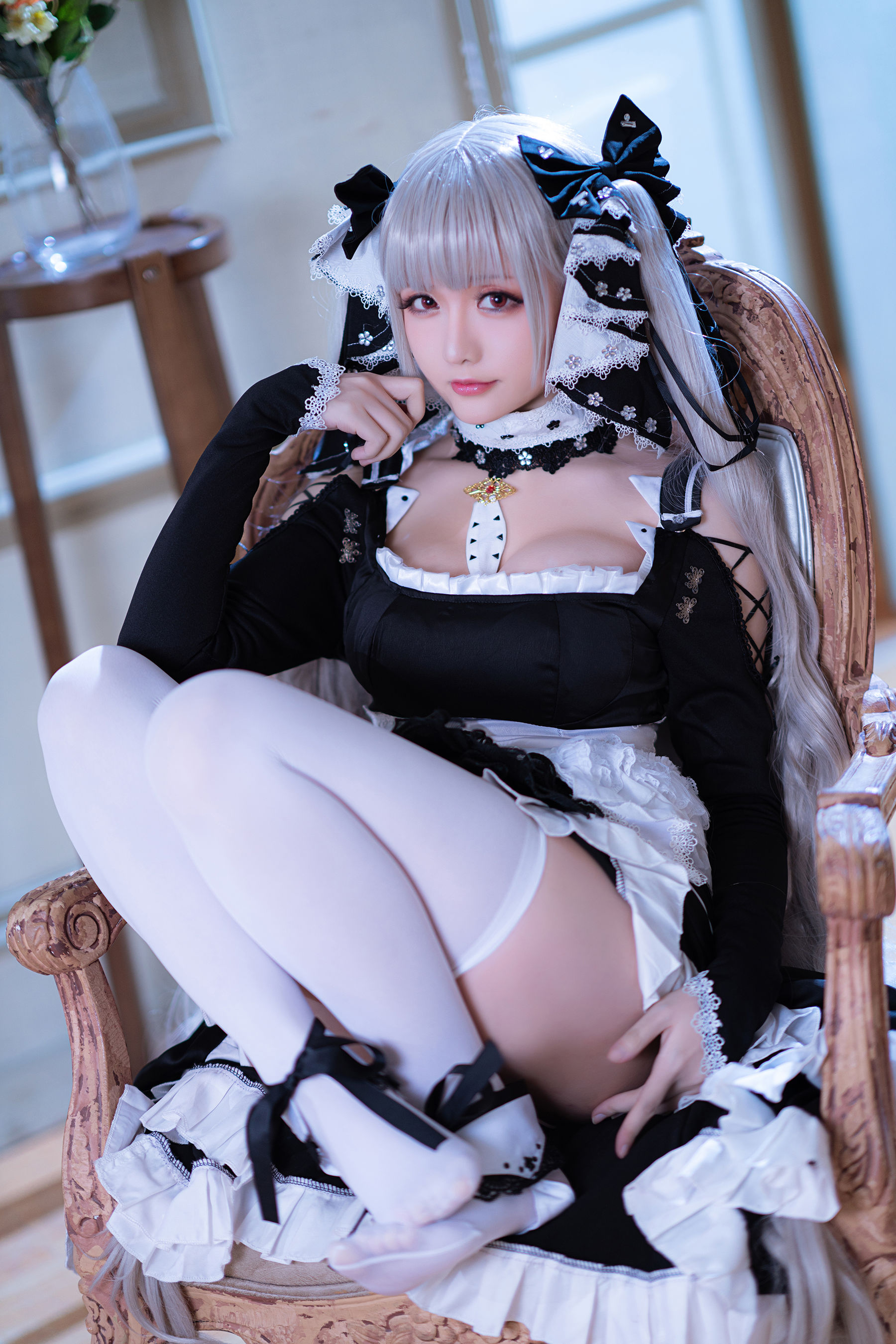 Coser小姐姐星之迟迟 – R-Maid《可畏》 Cosplay-第17张