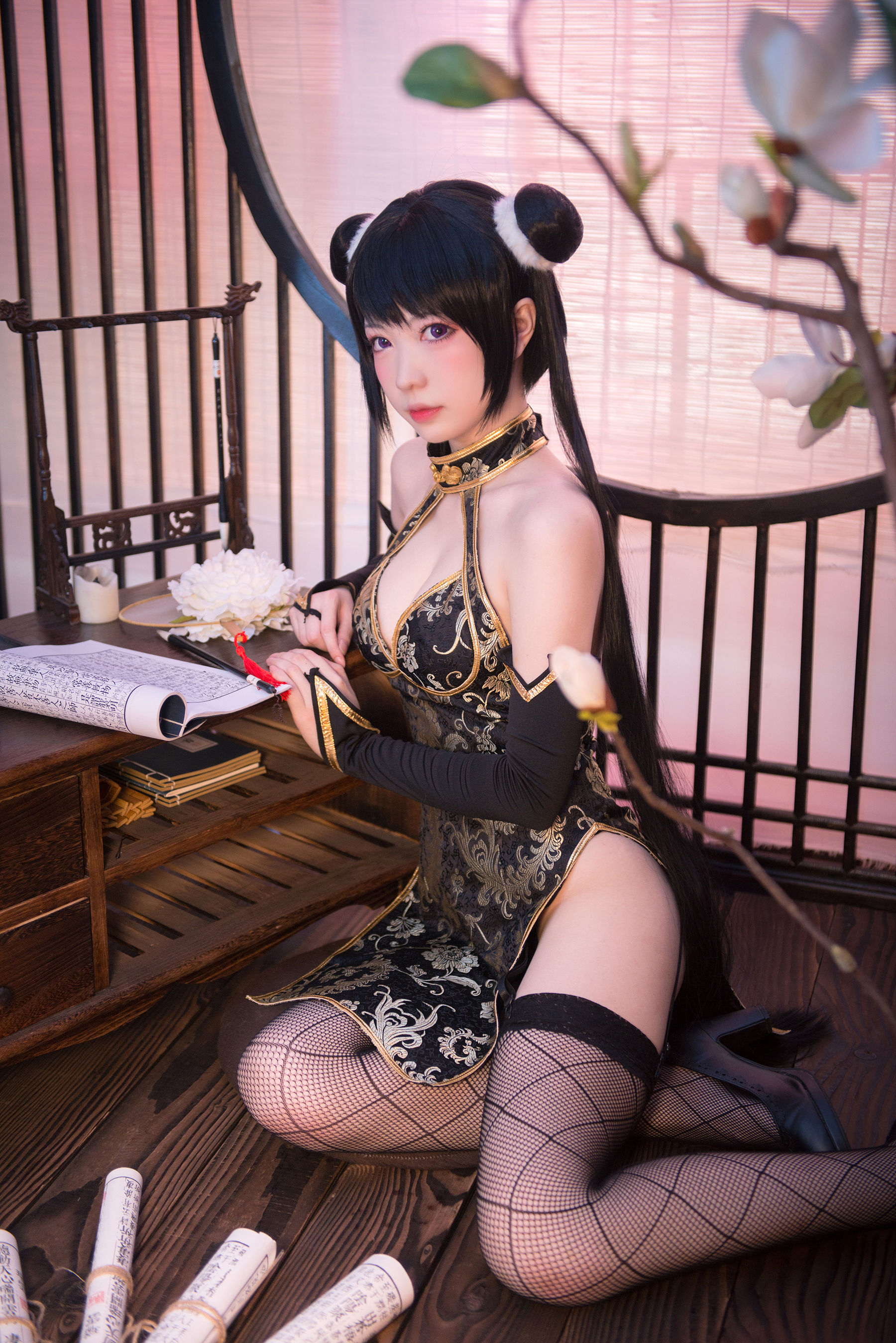 大胸萌妹妖少you1 – 冬月茉莉 Cosplay-第10张