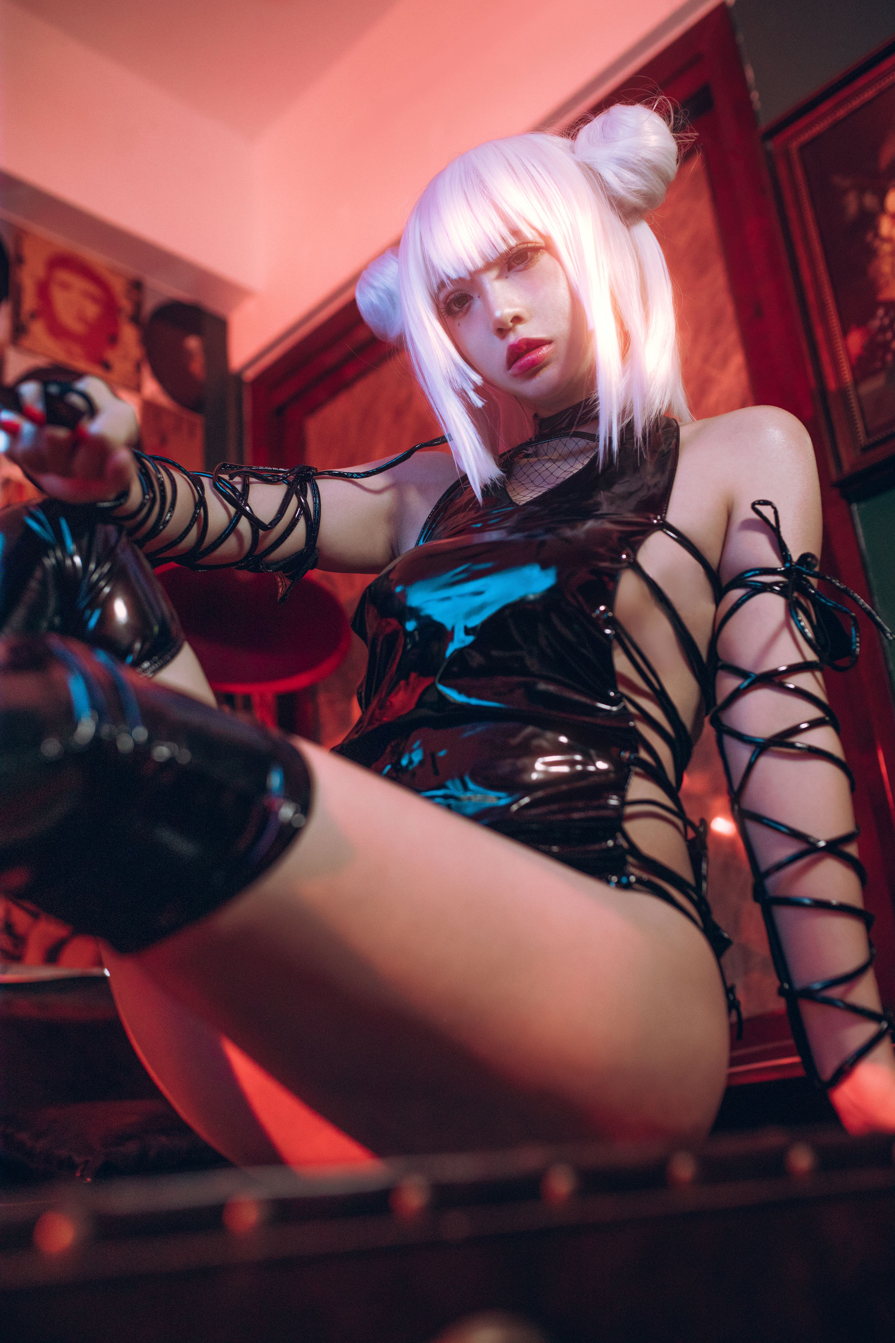 疯猫ss – 胶衣忍者 Cosplay-第26张