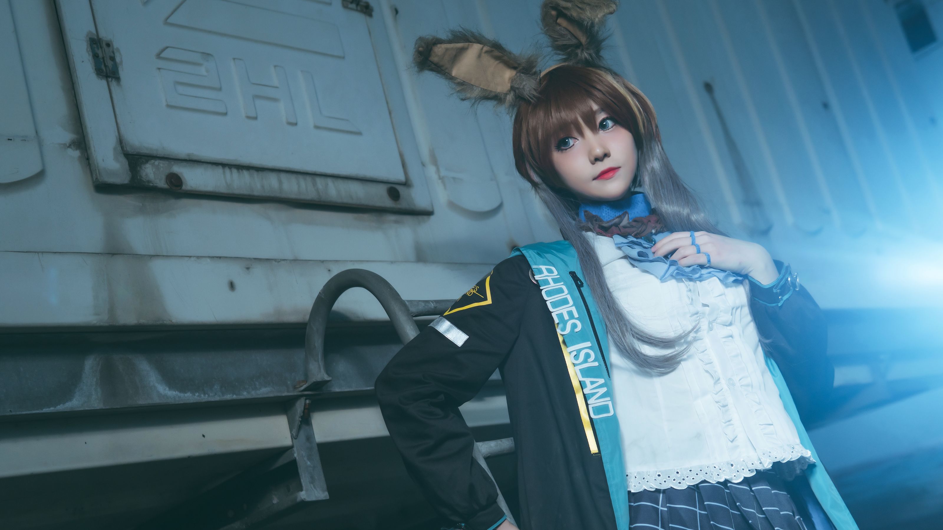 动漫博主南桃Momoko 阿米娅 Cosplay-第19张