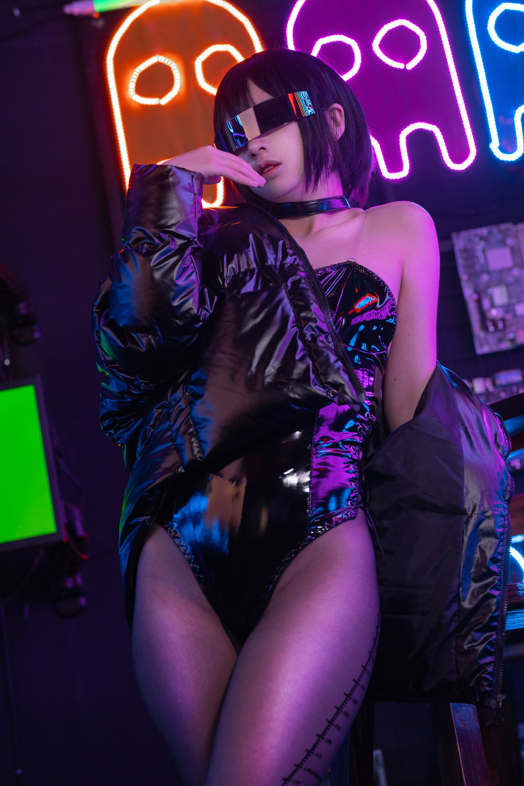 疯猫ss – 赛博少女 Cosplay-第18张
