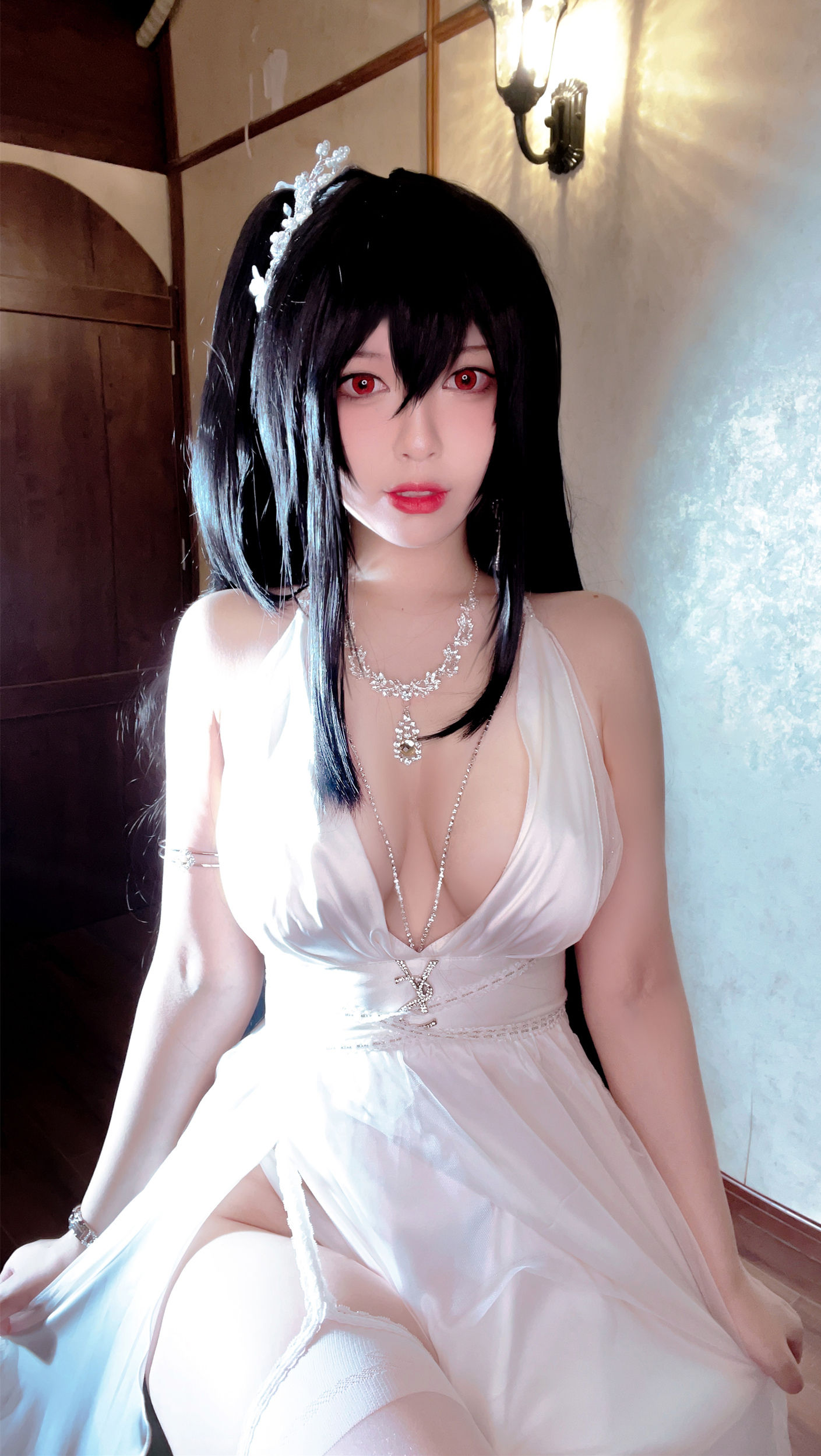 半半子 – 大凤花嫁 Cosplay-第19张