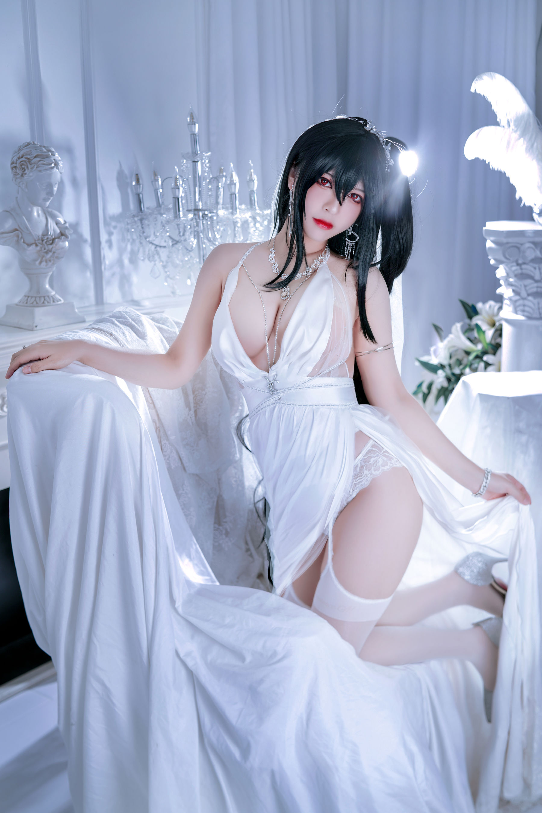 半半子 – 大凤花嫁 Cosplay-第25张