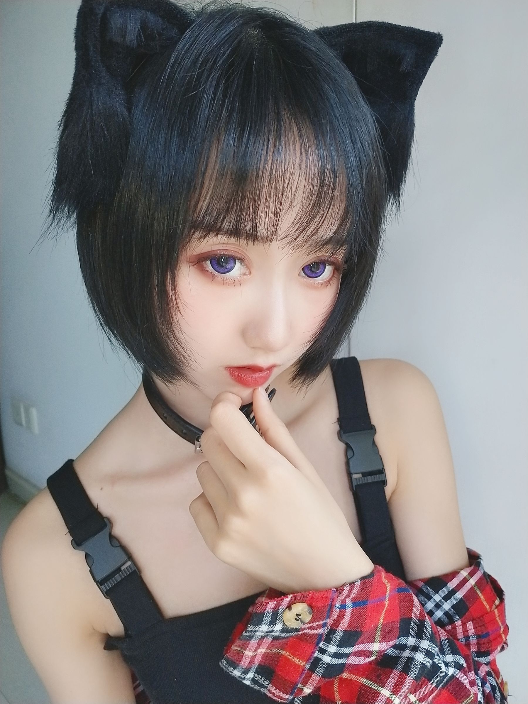 萌系小姐姐木绵绵OwO 不良猫 Cosplay-第28张