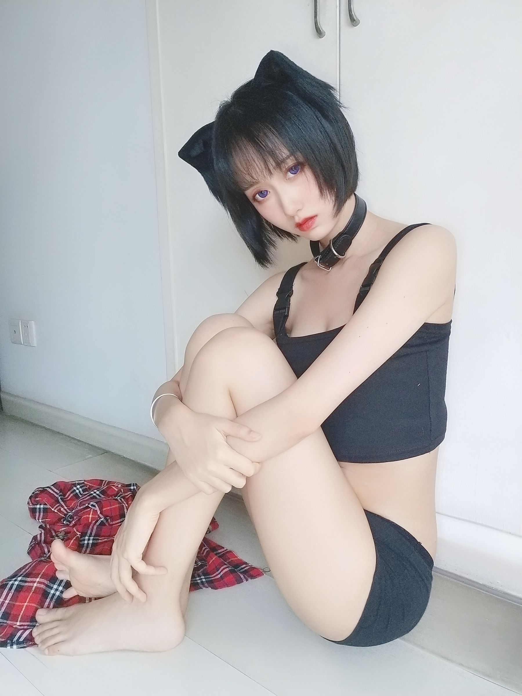 萌系小姐姐木绵绵OwO 不良猫 Cosplay-第30张