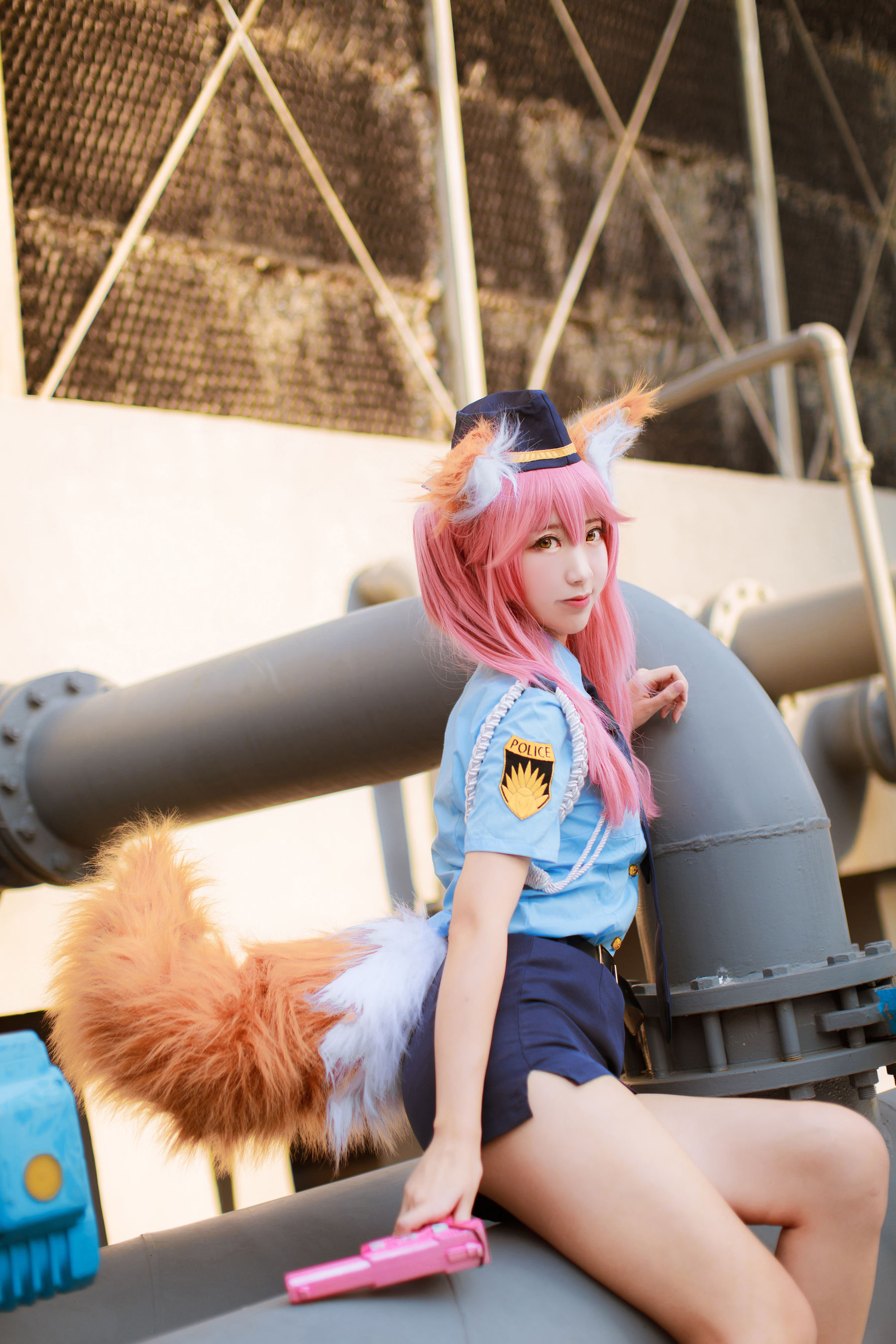 [Cosplay写真] 人气Coser黑川 – 玉藻前真爱 Cosplay-第31张