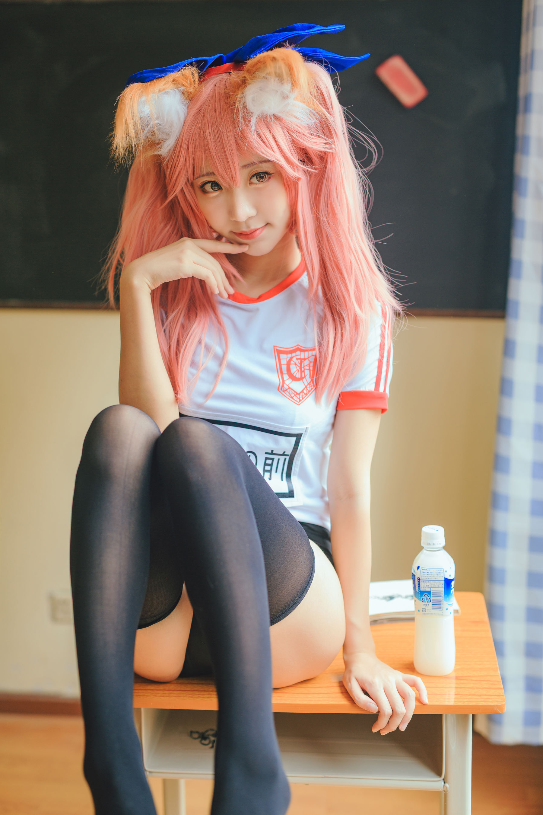 [Cosplay写真] 人气Coser黑川 – 玉藻前真爱 Cosplay-第88张