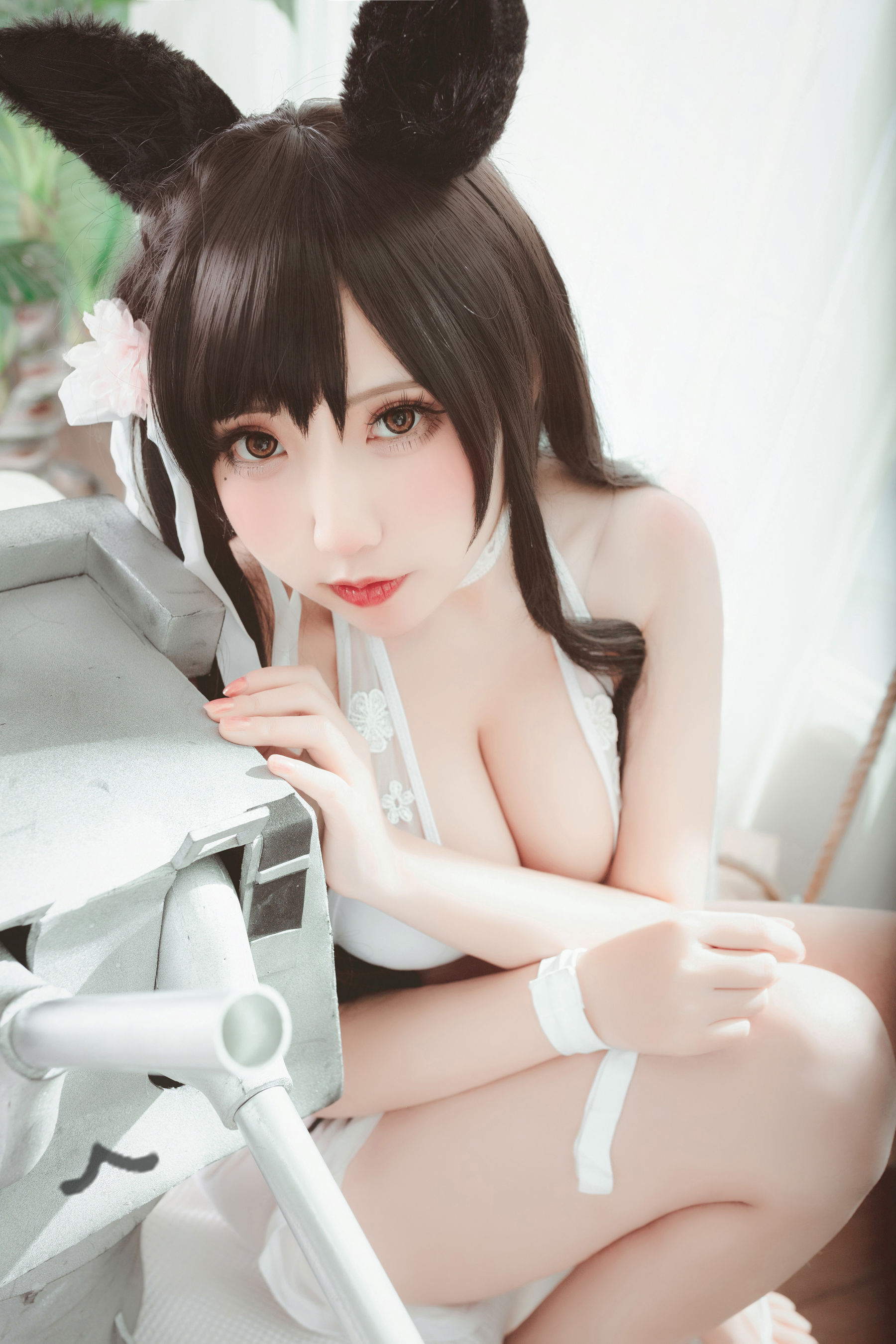 动漫博主貓田聖奈奈 – 爱宕泳装 盛夏进行曲 Cosplay-第1张