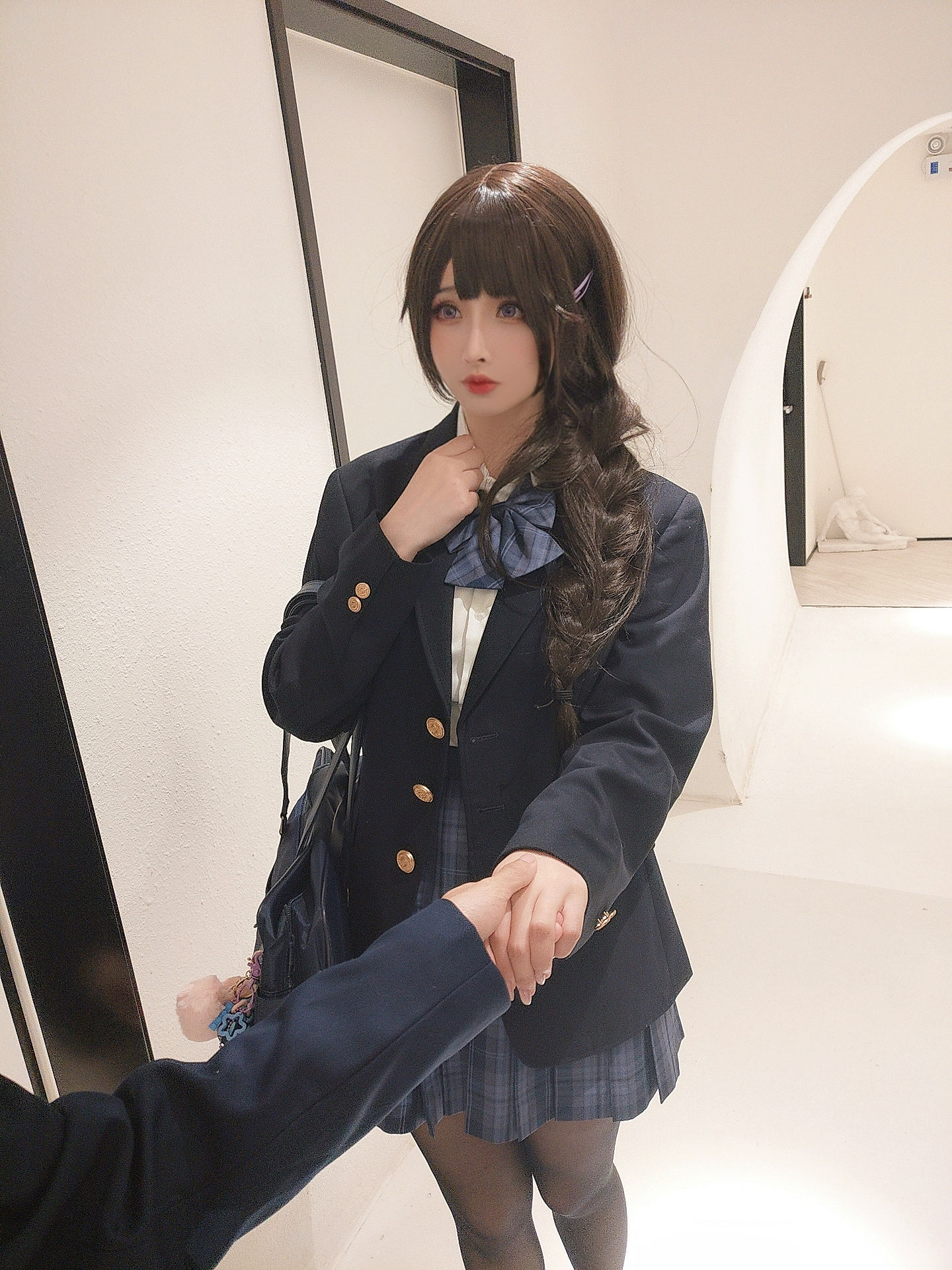 COS福利rioko凉凉子(肉扣热热子) – 牛头人剧情3 Cosplay-第68张