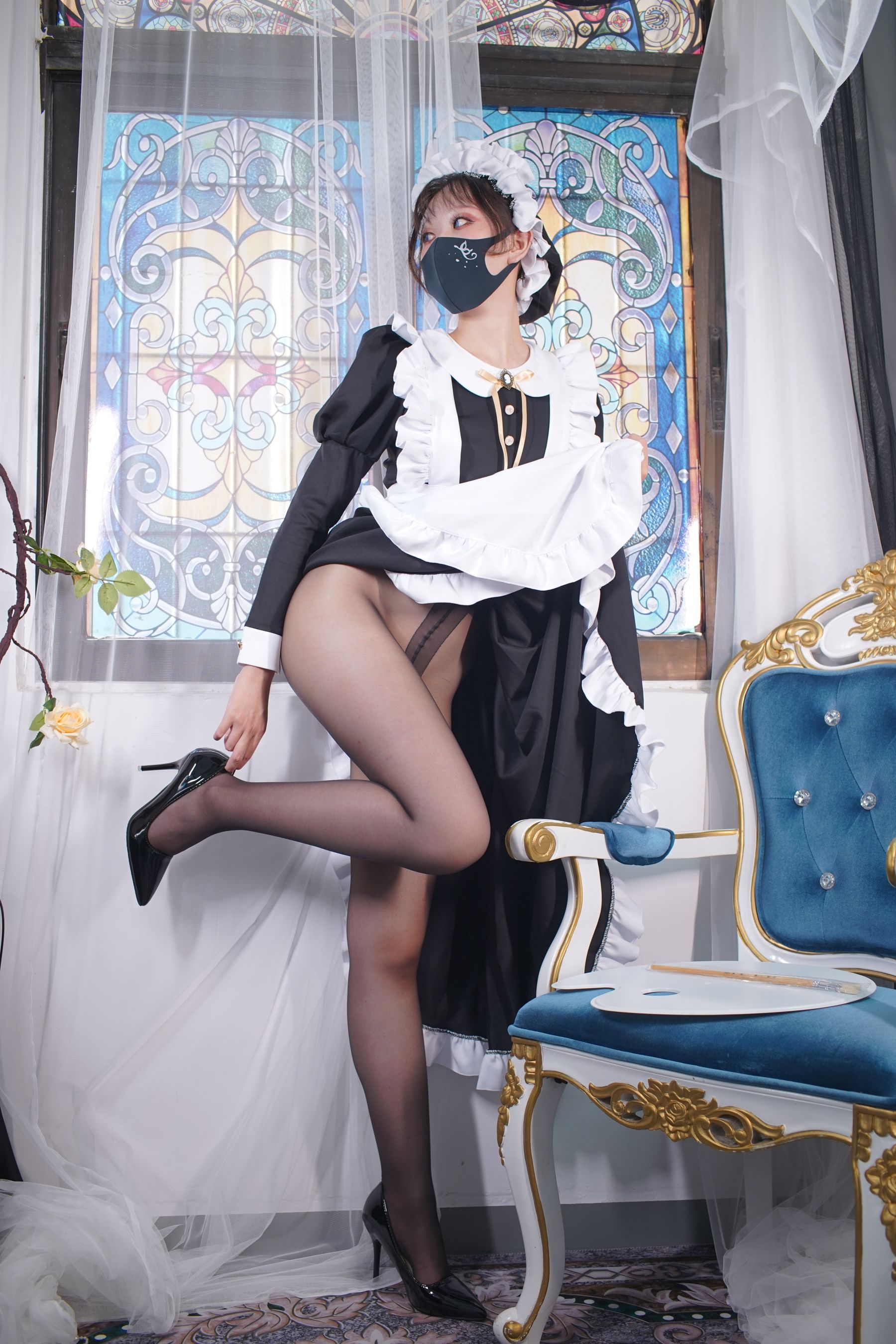 茶籽ccz – 欧式女仆 Cosplay-第24张