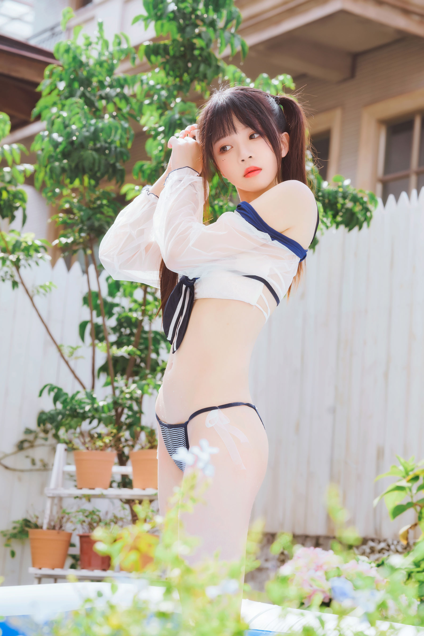 [Cosplay写真] 桜桃喵 – 无尽夏 Cosplay-第26张