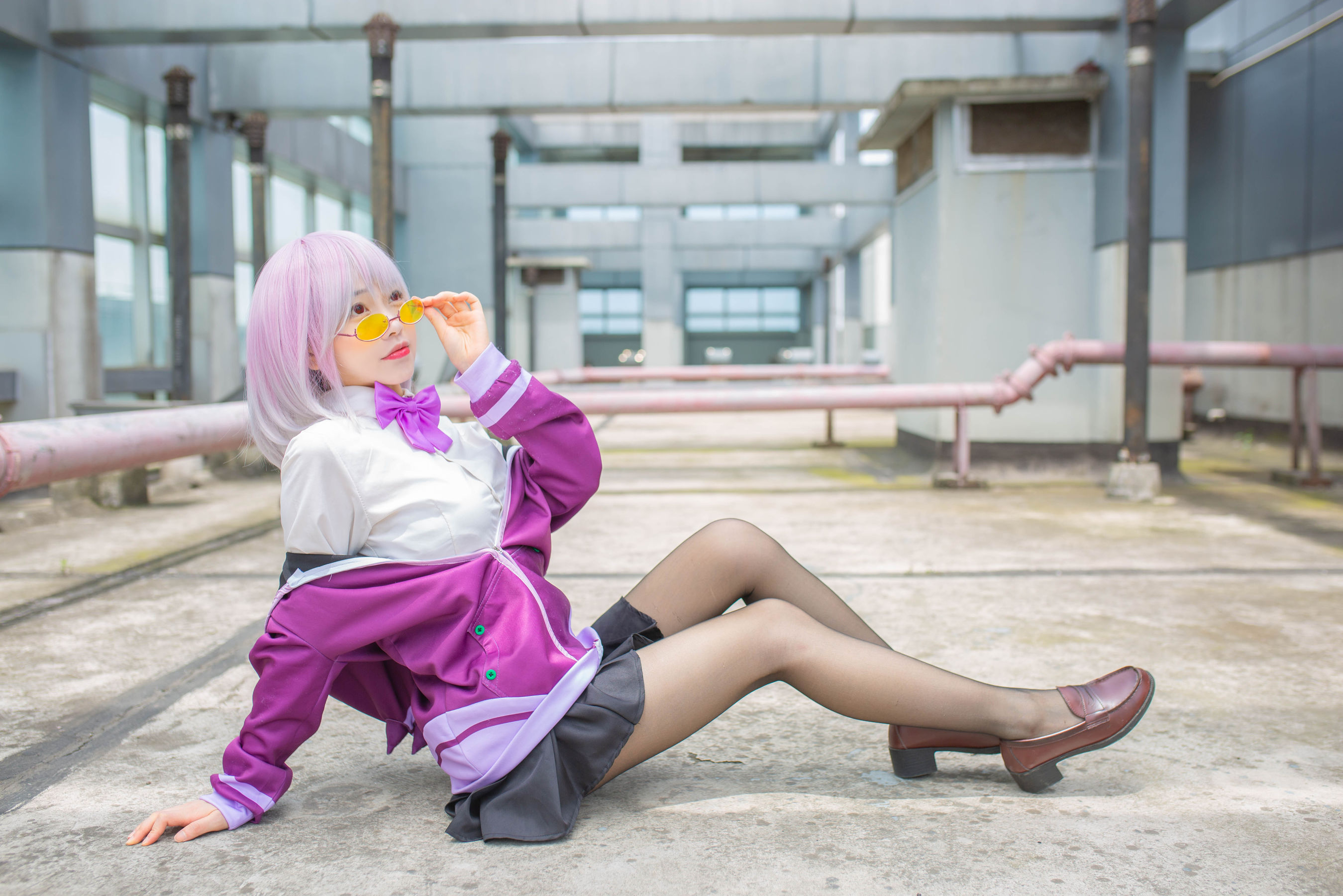 福利姬嘎潼 – 新条茜 Cosplay-第1张