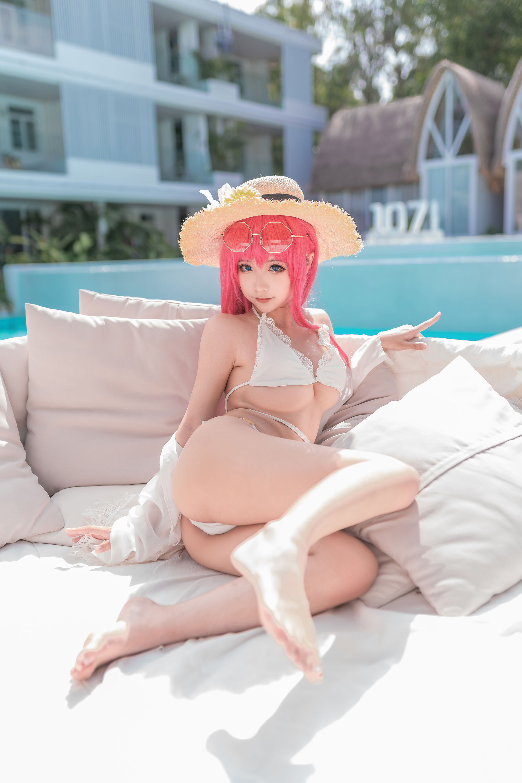 动漫博主蠢沫沫 – 童の假日 絮库夫 Cosplay-第1张