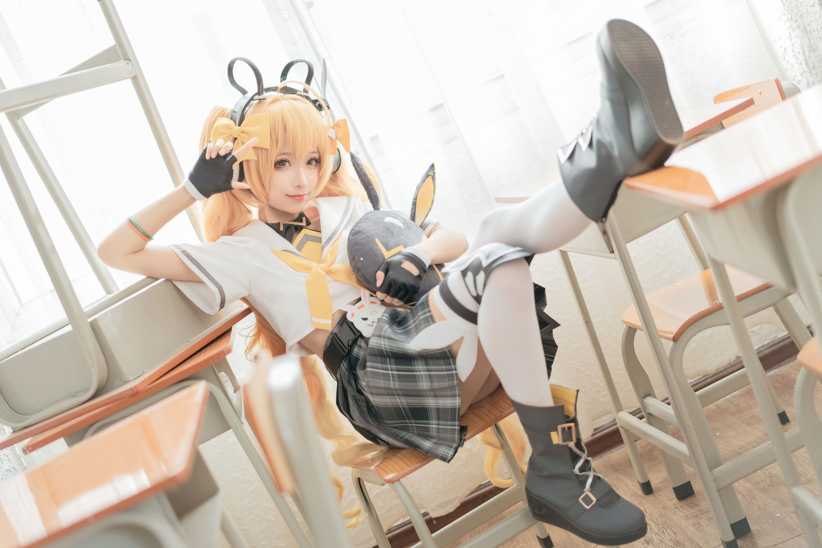 动漫博主蠢沫沫 – 安琪拉 时之奇旅 Cosplay-第1张