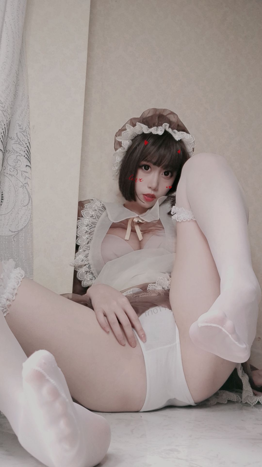 萌妹奈汐酱nice 女仆自撮り Cosplay-第4张