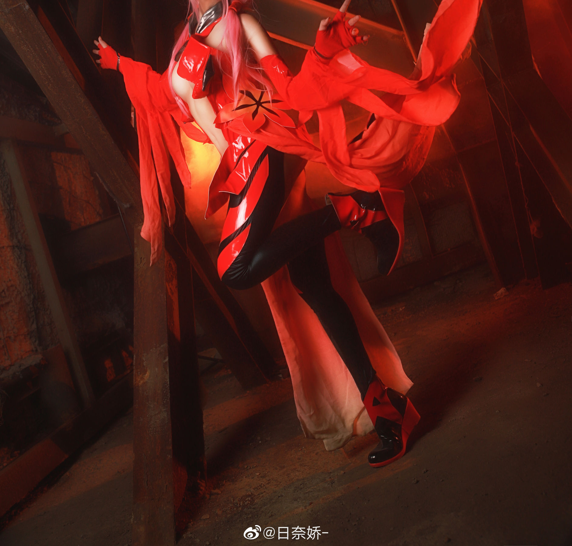 日奈娇 – 楪祈 罪恶王冠 Cosplay-第4张
