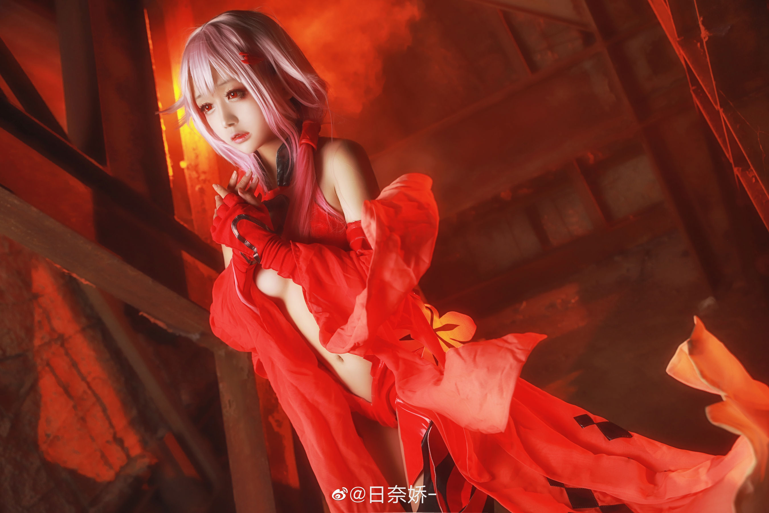 日奈娇 – 楪祈 罪恶王冠 Cosplay-第9张