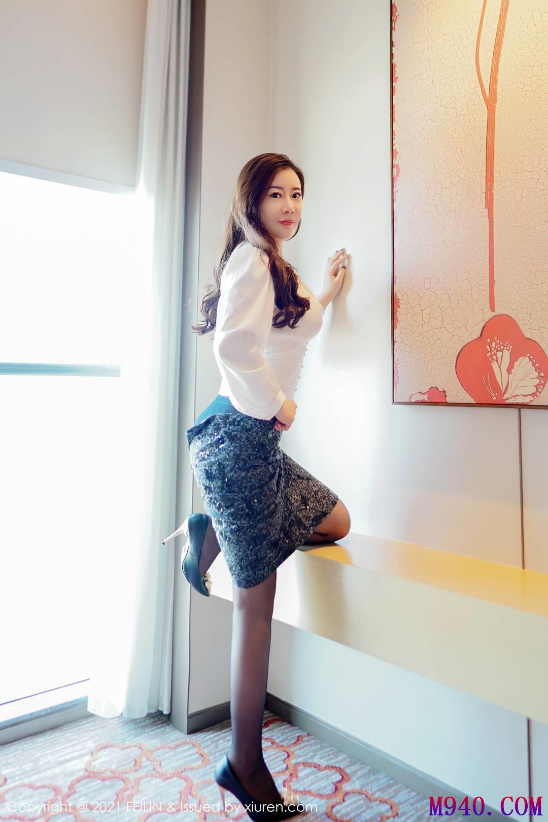 [FEILIN嗲囡囡] 2021.07.05 VOL.400 王婉悠Queen [51P-530MB]