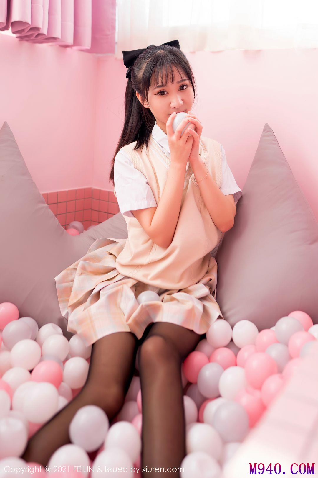 [Feilin嗲囡囡] 2021.10.28 VOL.417 小果冻儿 [70P-583MB]