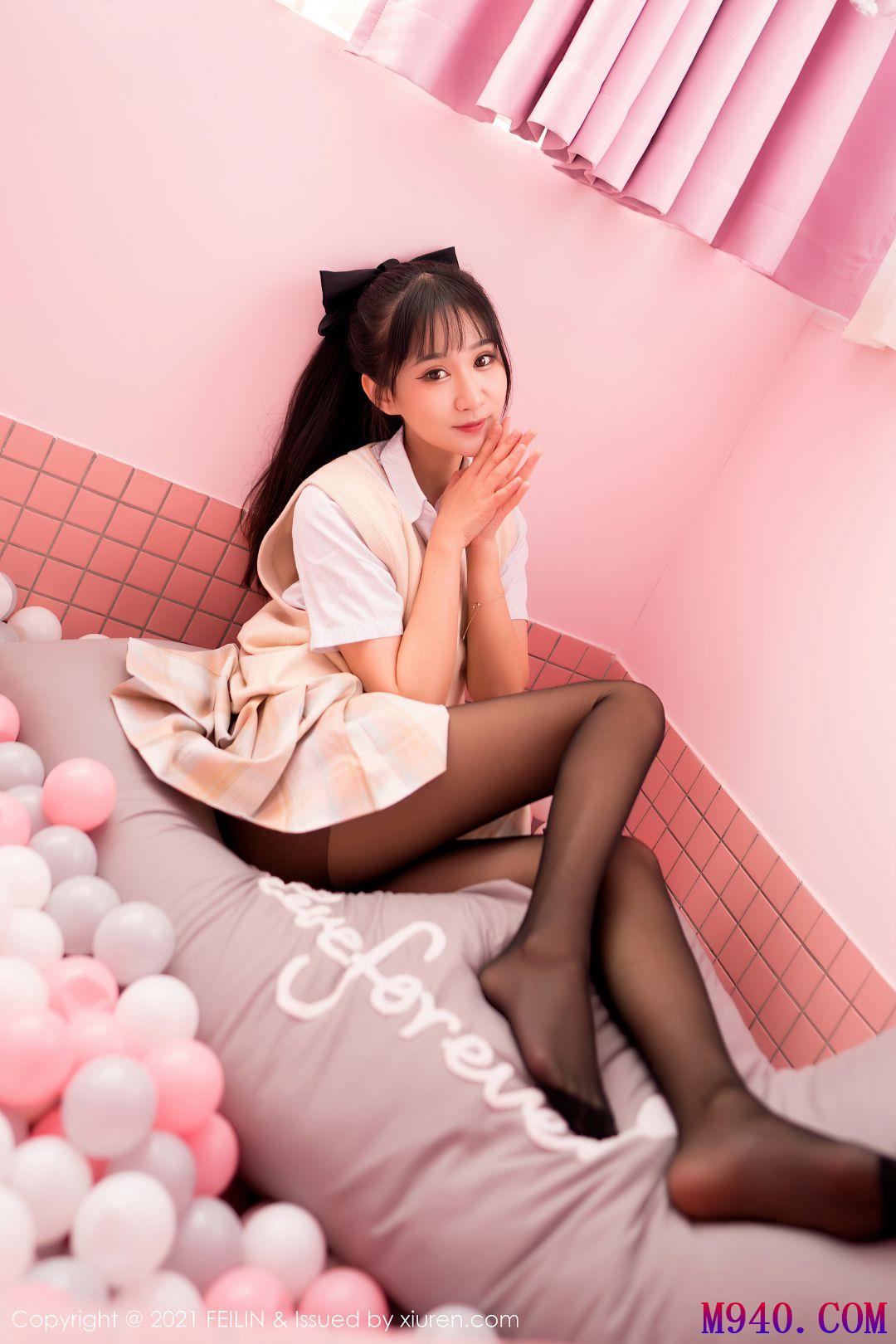 [Feilin嗲囡囡] 2021.10.28 VOL.417 小果冻儿 [70P-583MB]