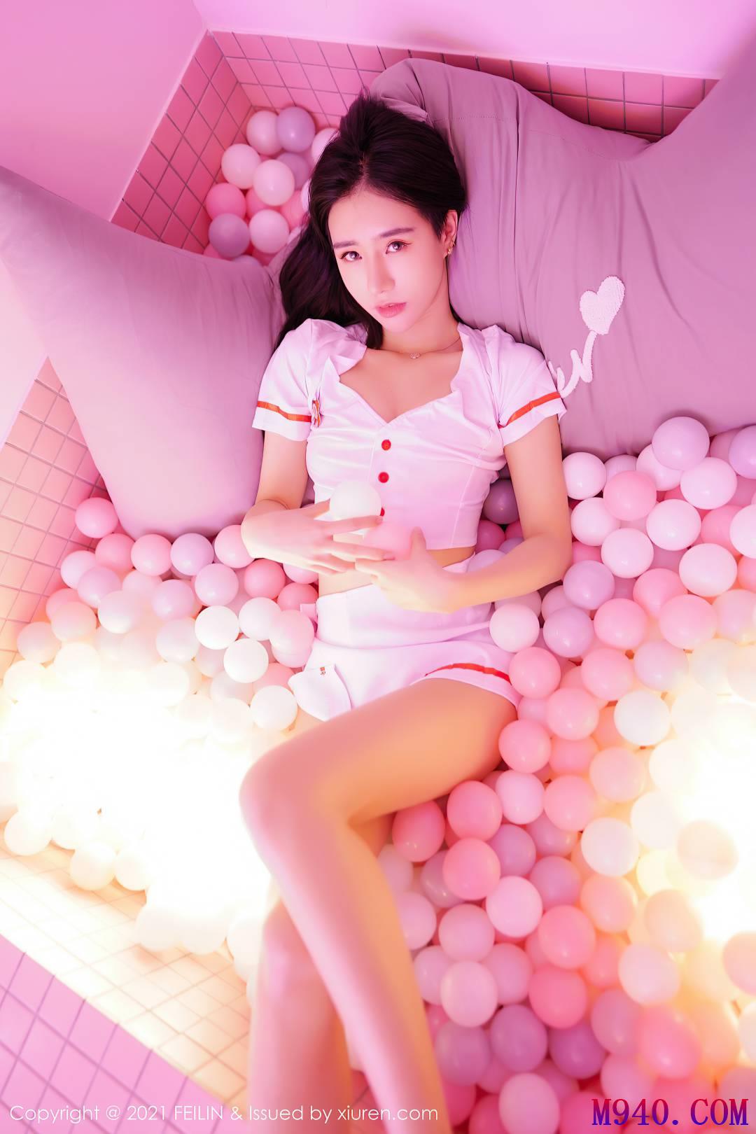 [FEILIN嗲囡囡] 2021.03.26 VOL.382 BABY_柒 [43P-369MB]