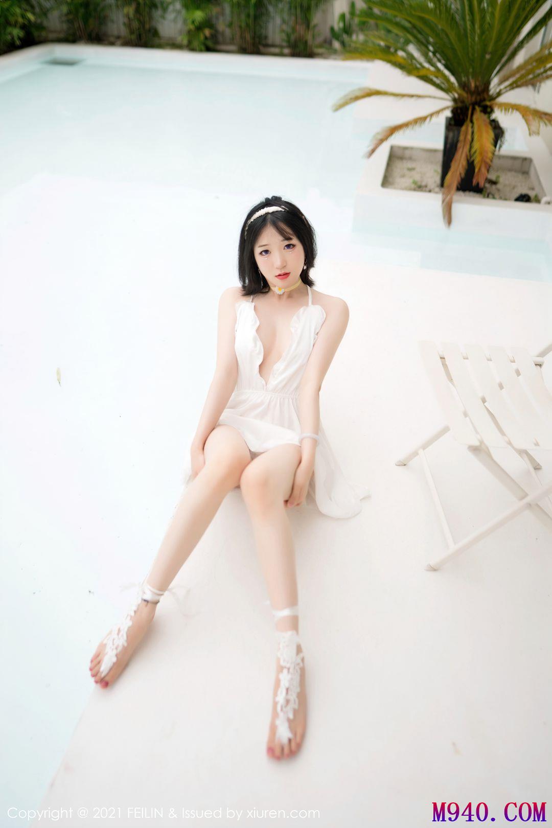 [FEILIN嗲囡囡] 2021.07.22 VOL.405 龙女宝宝 [54P-317MB]