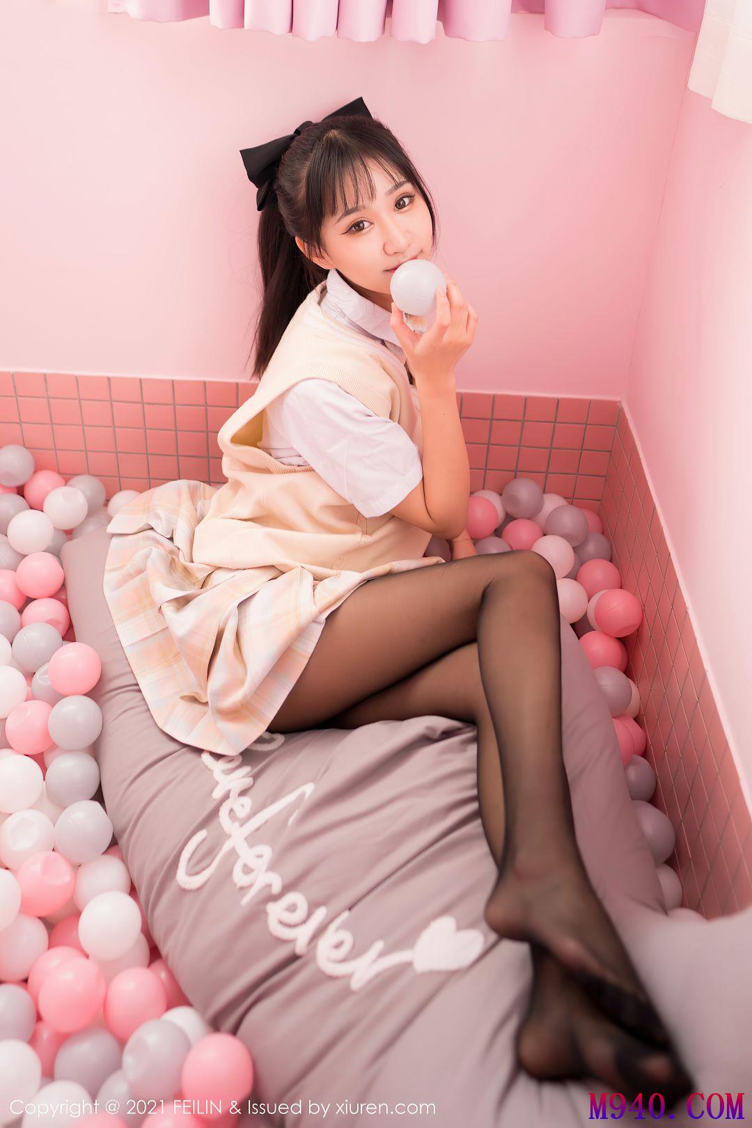 [Feilin嗲囡囡] 2021.10.28 VOL.417 小果冻儿 [70P-583MB]