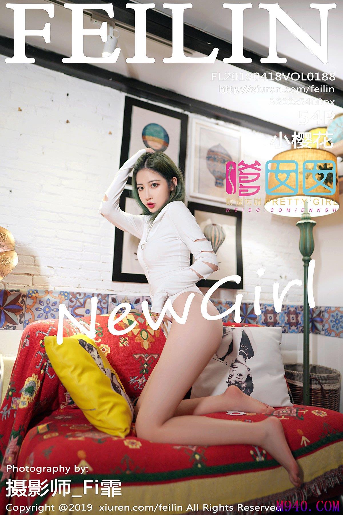 [FEILIN嗲囡囡] 2019.04.18 VOL.188 小樱花 [54P-216MB]
