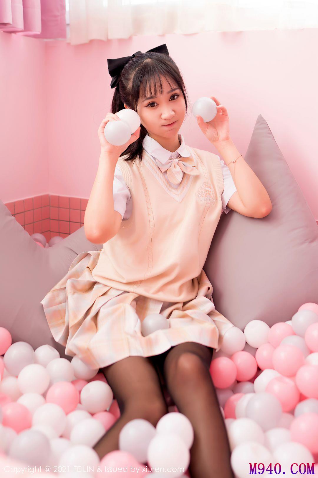[Feilin嗲囡囡] 2021.10.28 VOL.417 小果冻儿 [70P-583MB]