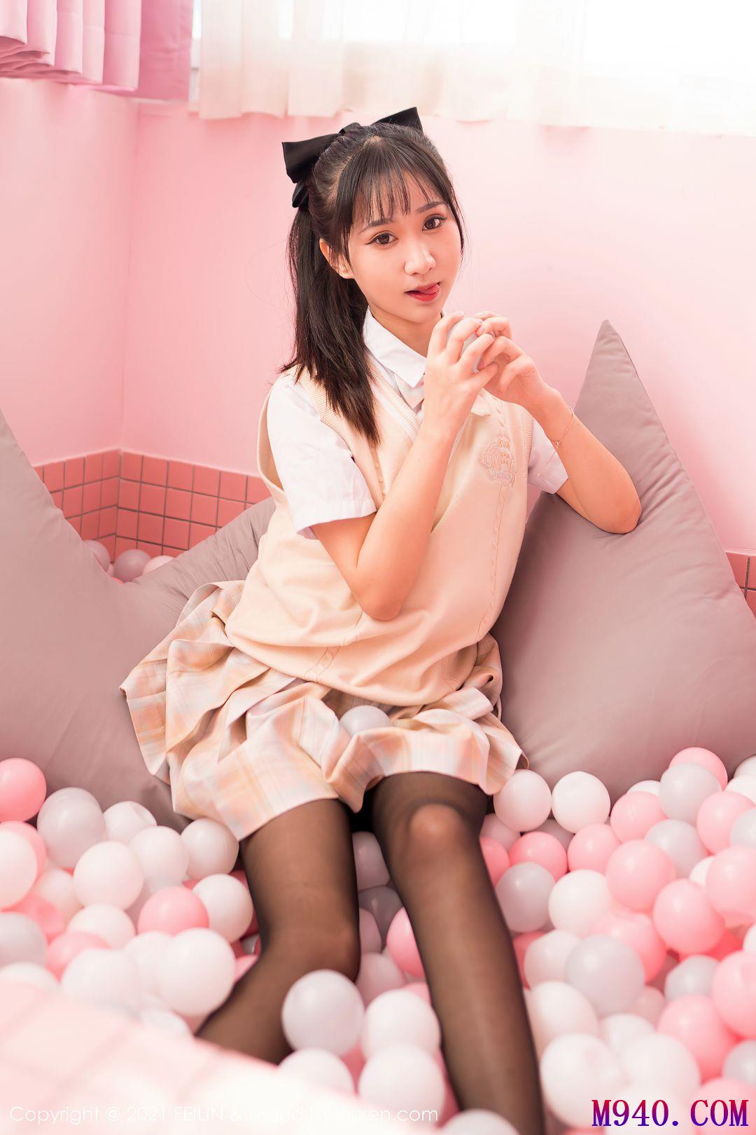 [Feilin嗲囡囡] 2021.10.28 VOL.417 小果冻儿 [70P-583MB]