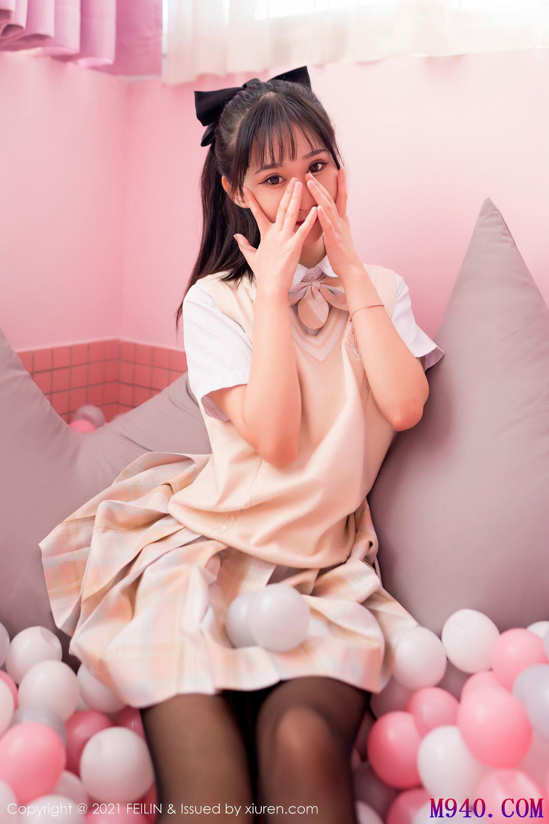 [Feilin嗲囡囡] 2021.10.28 VOL.417 小果冻儿 [70P-583MB]
